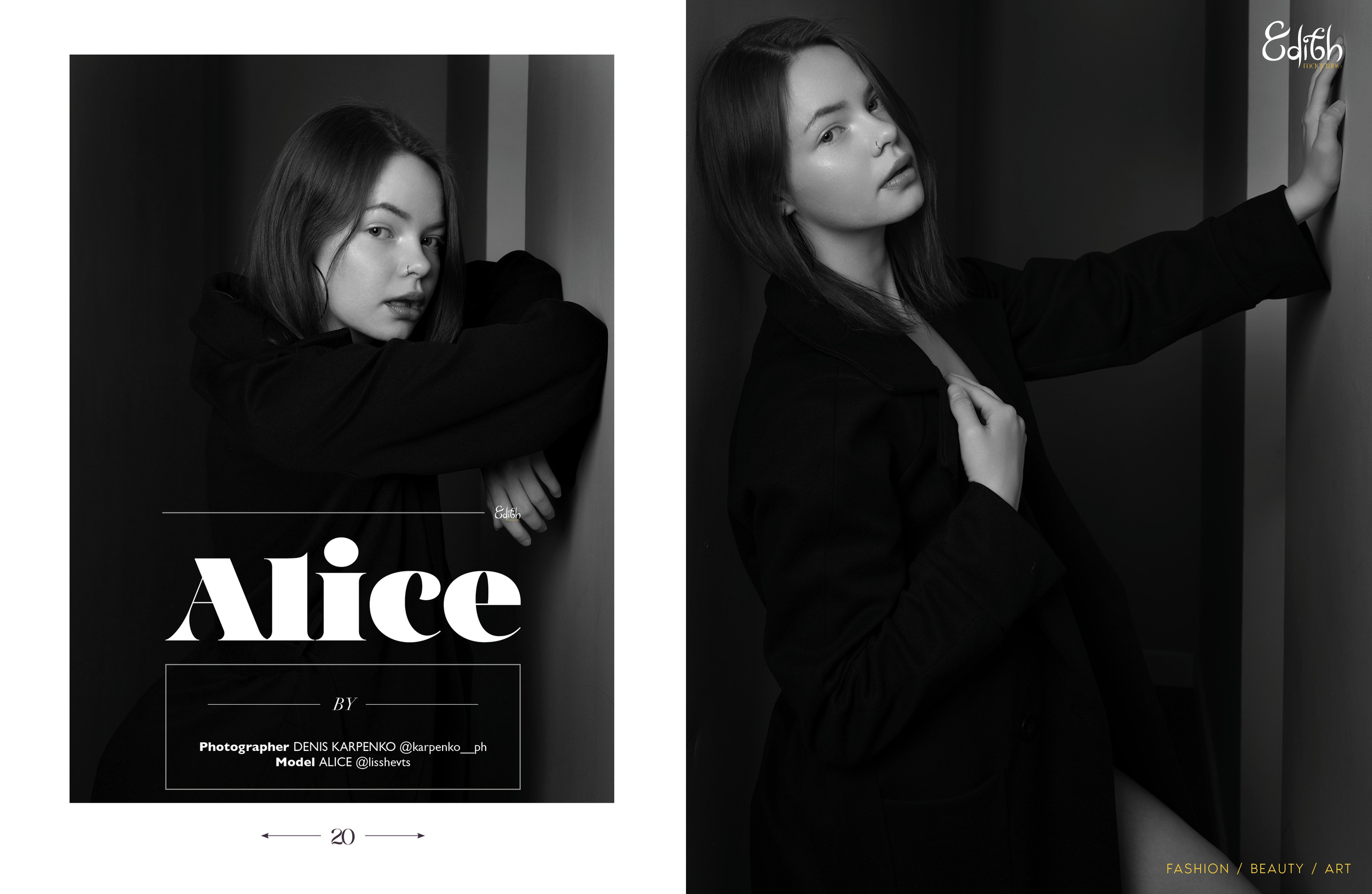 Edith Fashion/beuty/Art April 2025 (Toronto, ON Canada). Сайт Алматинского НЮ АРТ, будуар и фэшн фотографа Дениса Карпенко