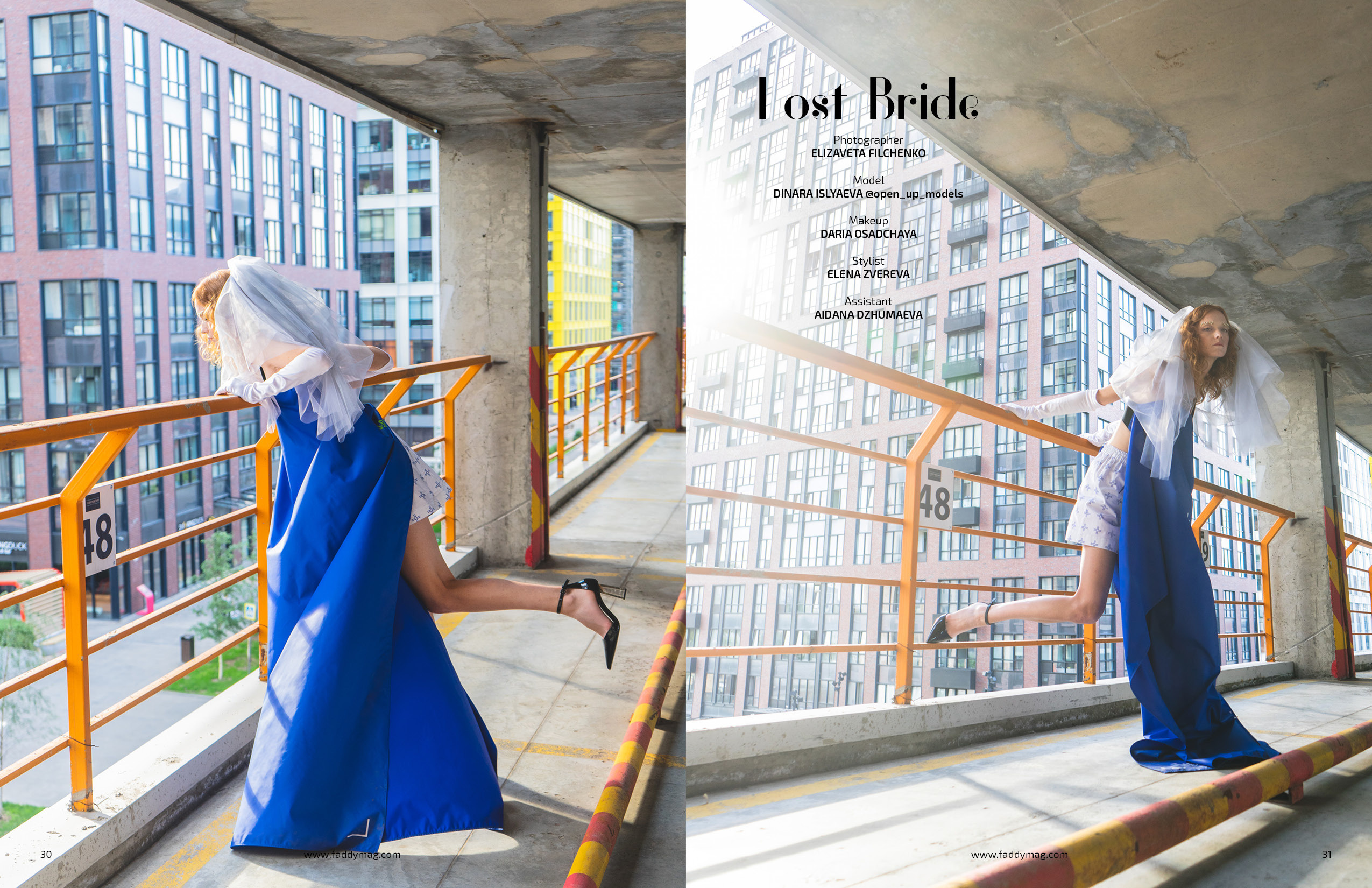 FADDY Magazine. Elizaveta Filchenko. Fashion-photographer and director