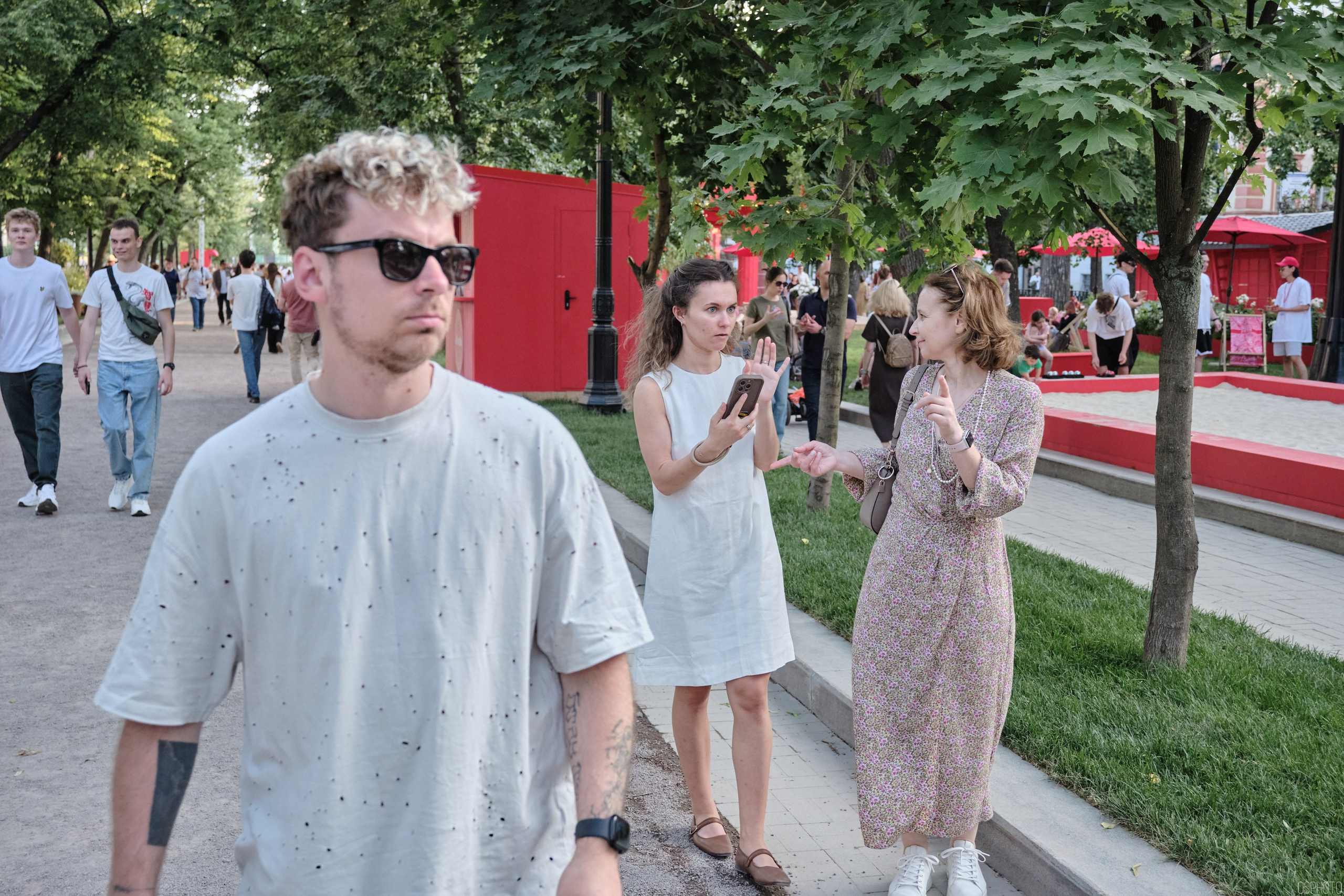 Бульвары для всех l Лето в Москве. Фотографъ Сергѣевъ. Поймать мгновеніе