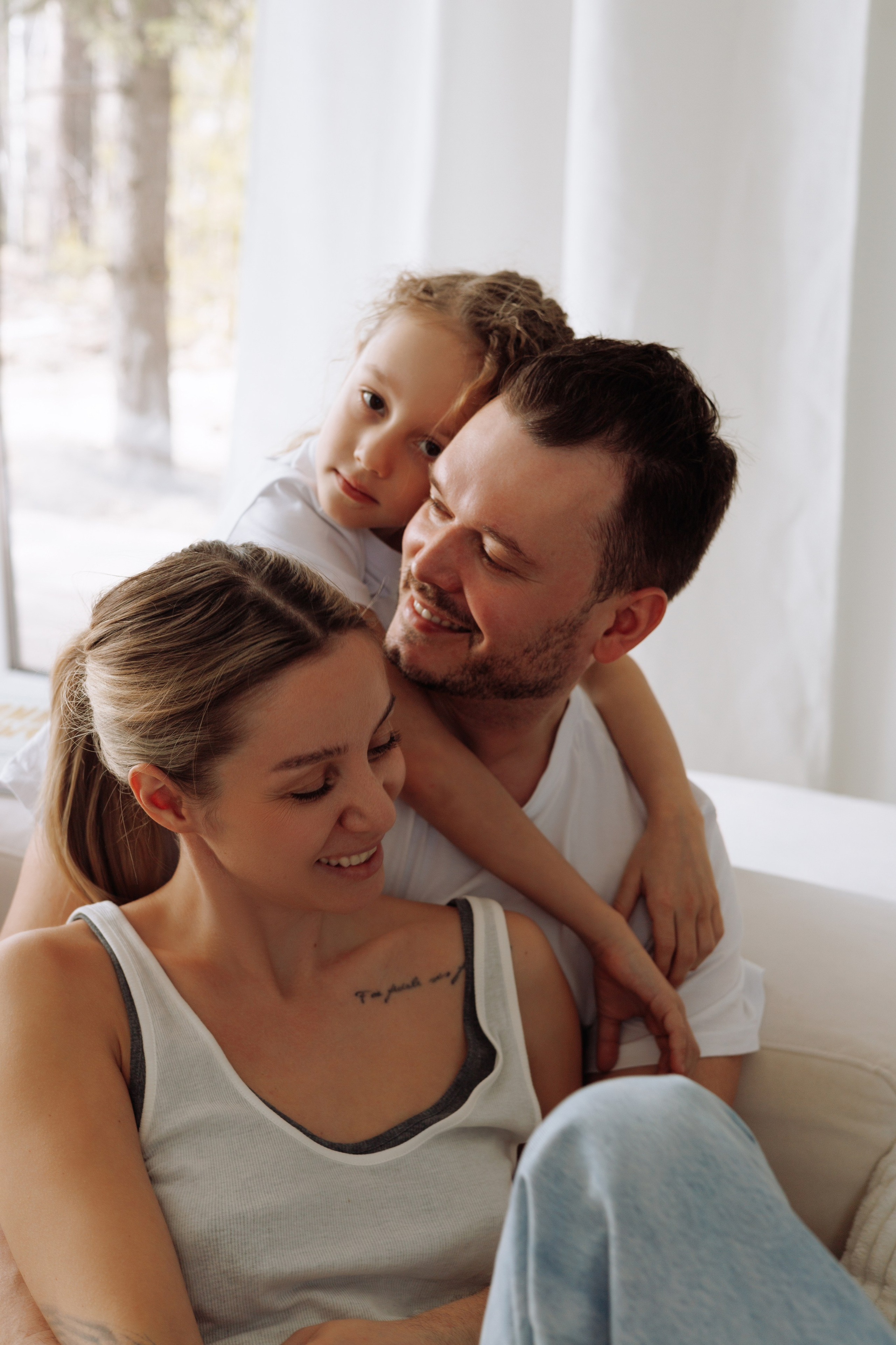 Оксана, Леша и Николь. Женский и семейный фотограф в Томске Алиса Качан