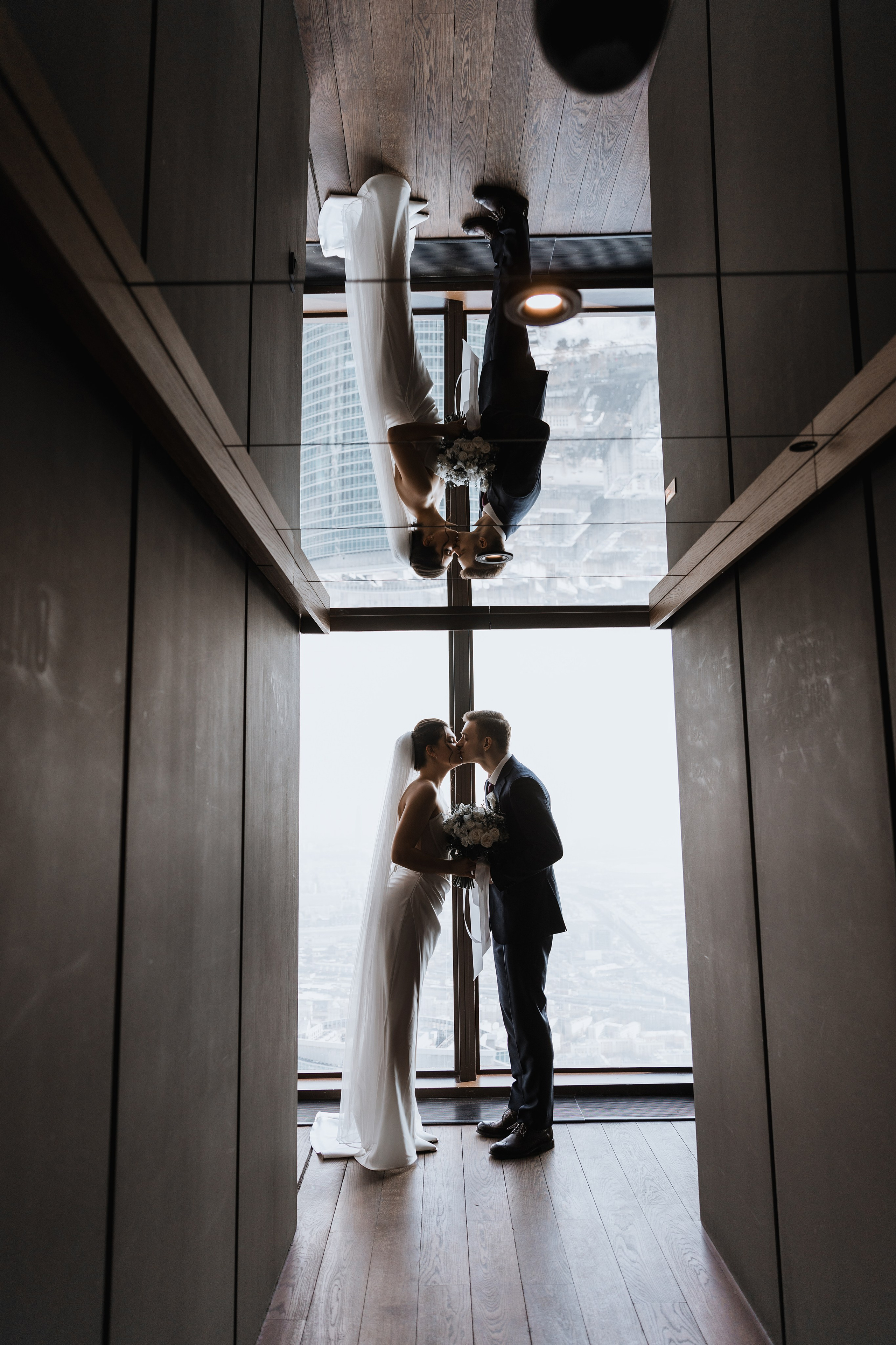 Паша&Настя (роспись Москва-сити Birds). Фотограф в Москве Юлия Хамзина