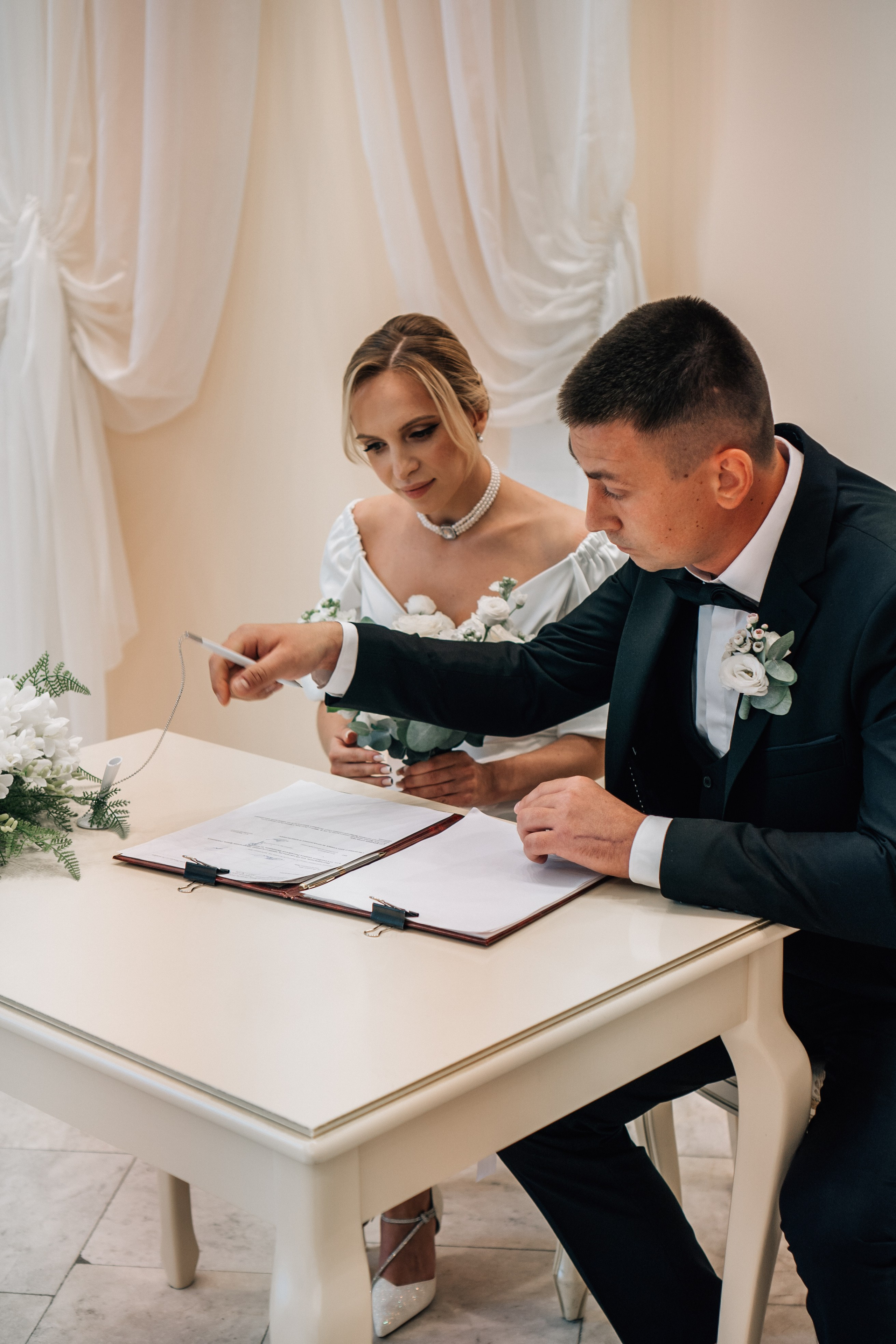 РЕПОРТАЖ В ЗАГСЕ. Профессиональный фотограф, Санкт-Петербург — Виктория Богомолова