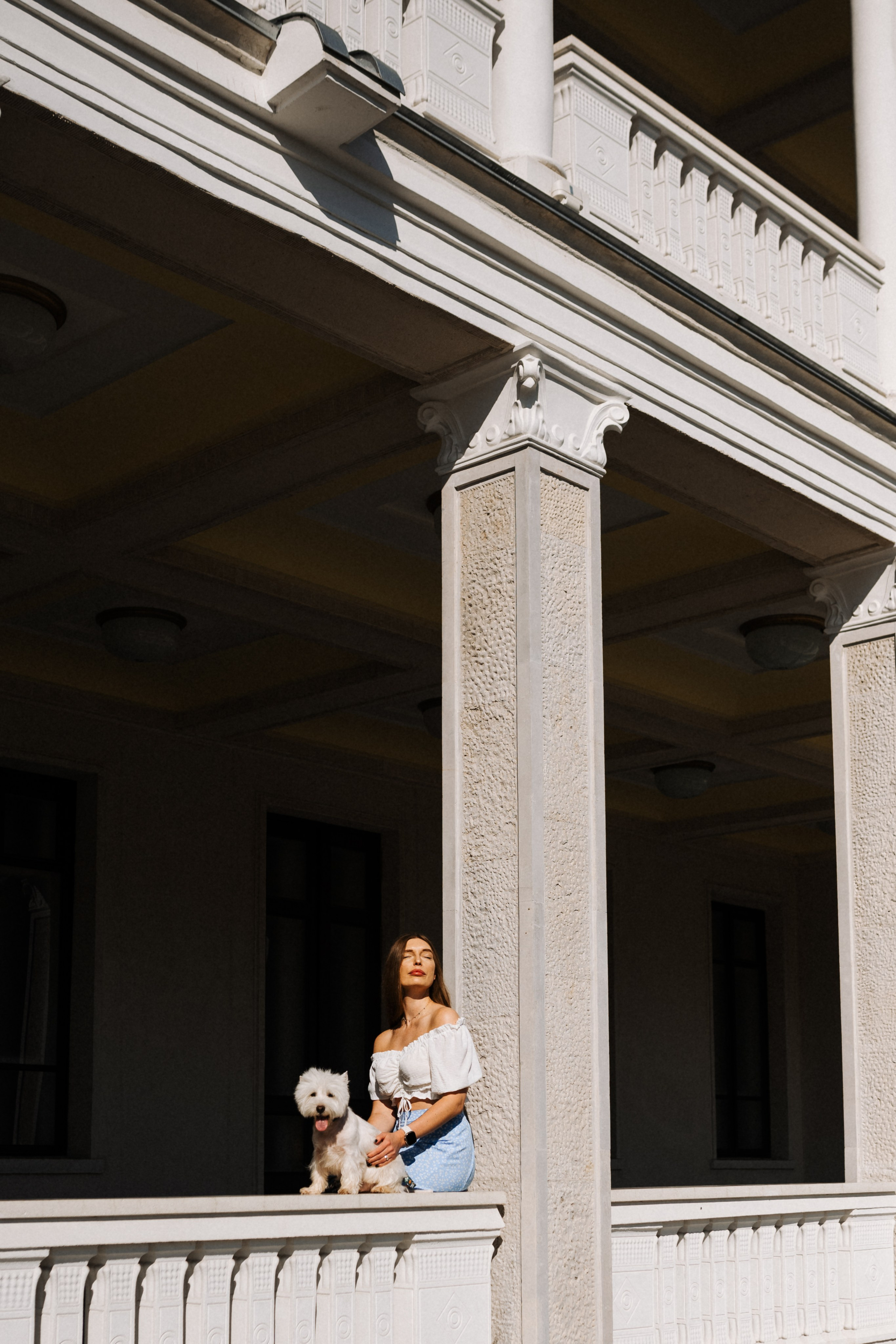 Даша и Вайт. Фотограф анималист в Москве Ольга Агушева