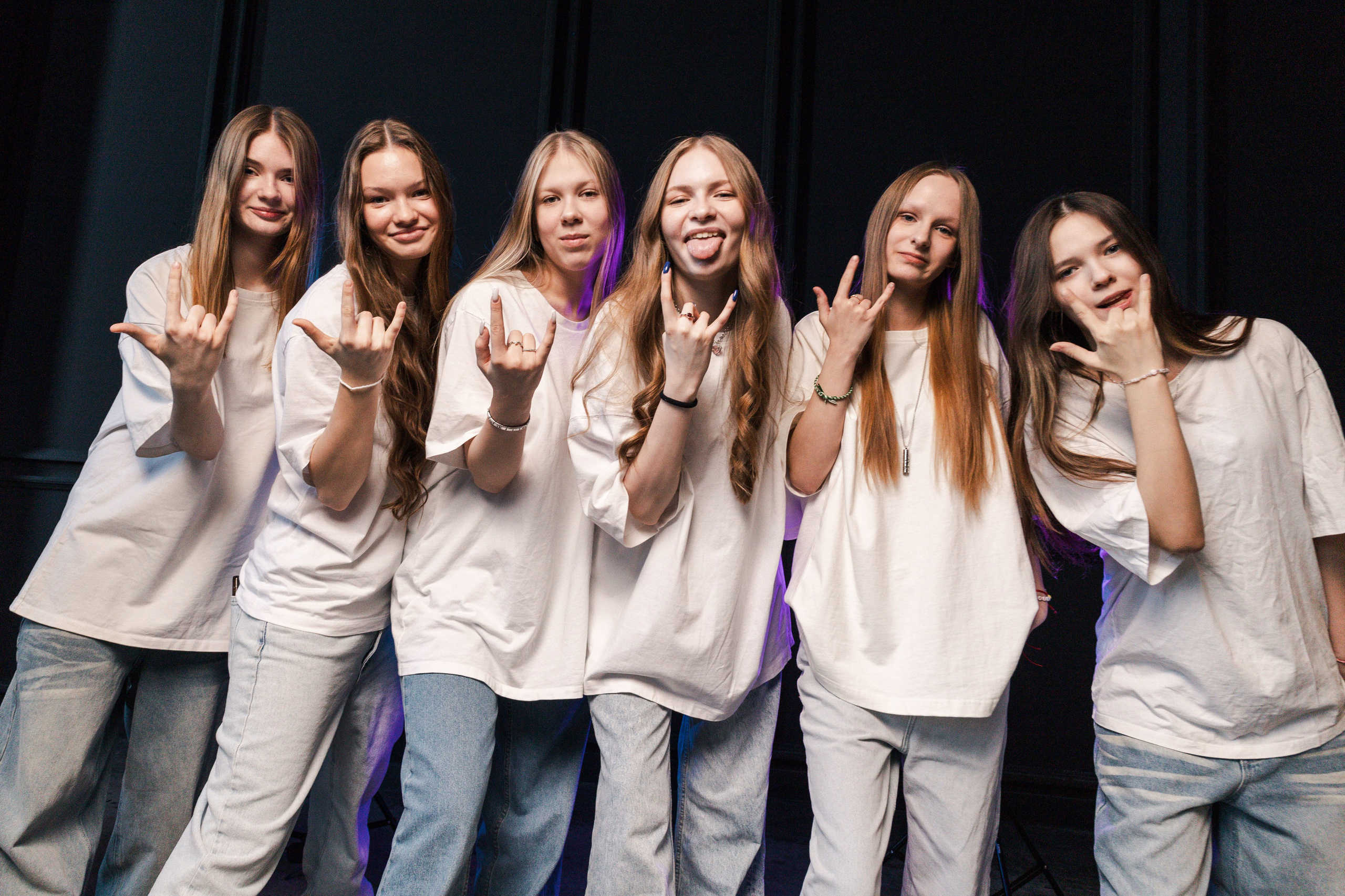 9 класс в студии. Фотограф Елена Балакина (Челябинск)