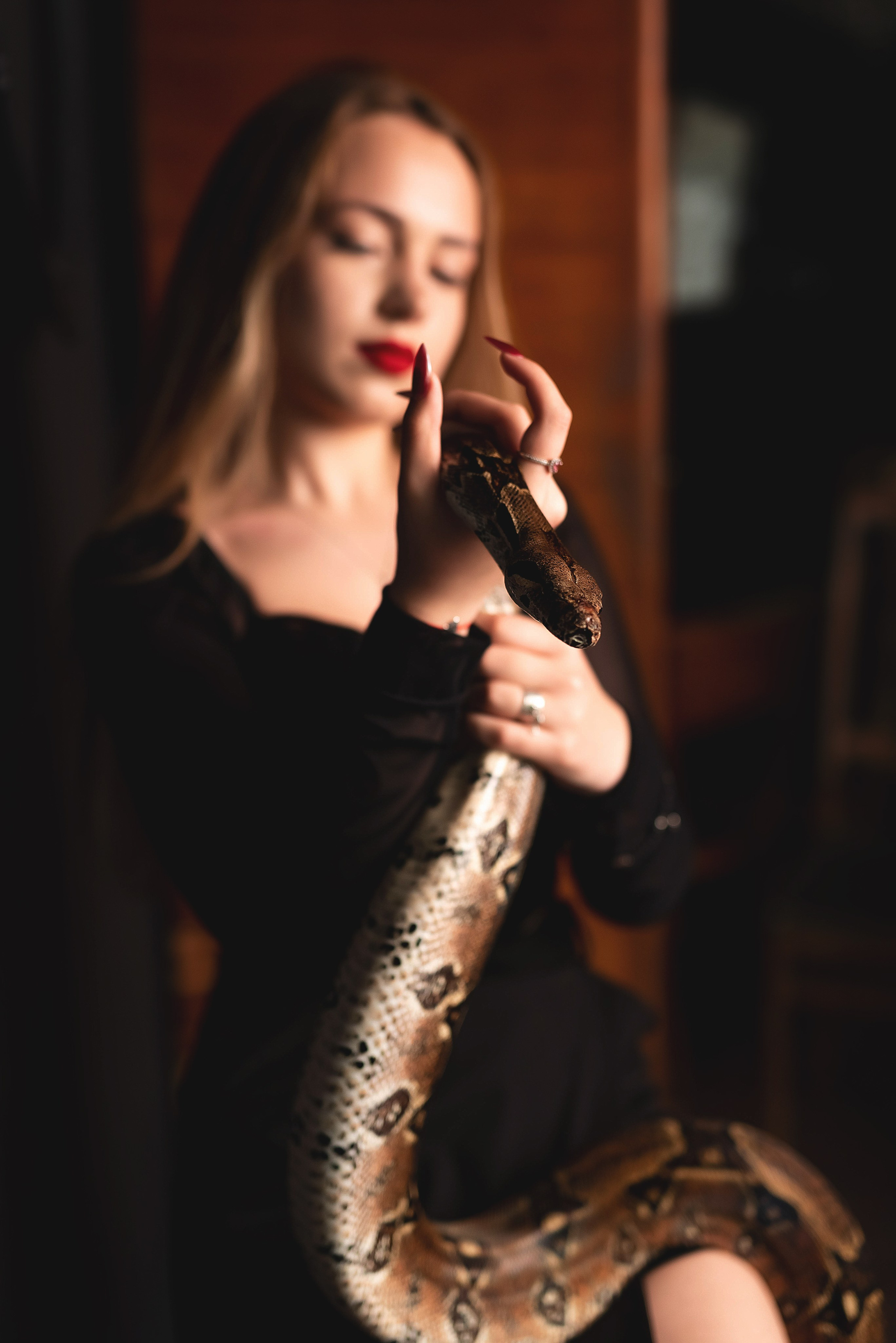 Фотосессия с удавом. Семейный, детский фотограф в Воронеже Анна Никитина