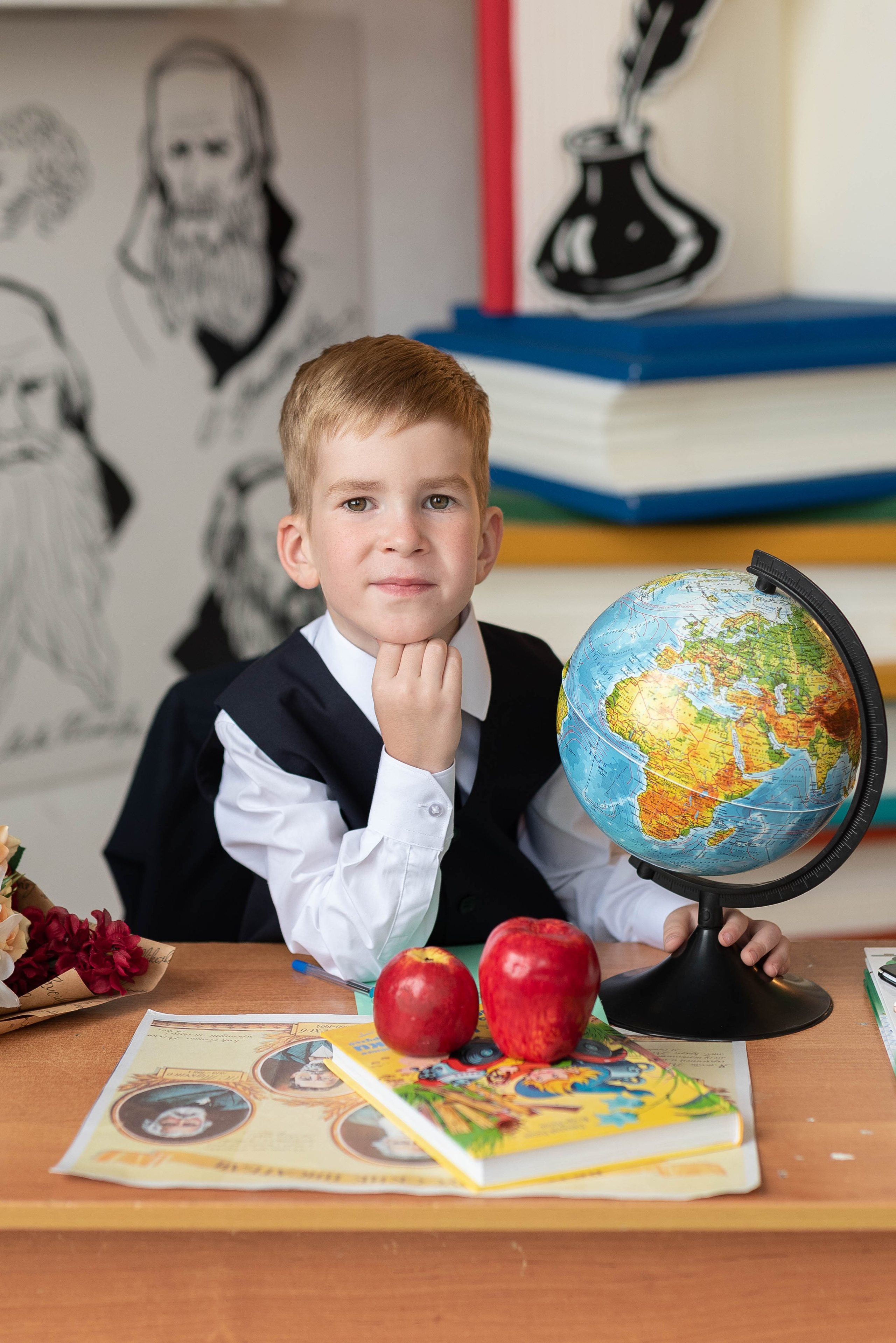 Фотосессия для первоклассника. Семейный, детский фотограф в Воронеже Анна Никитина