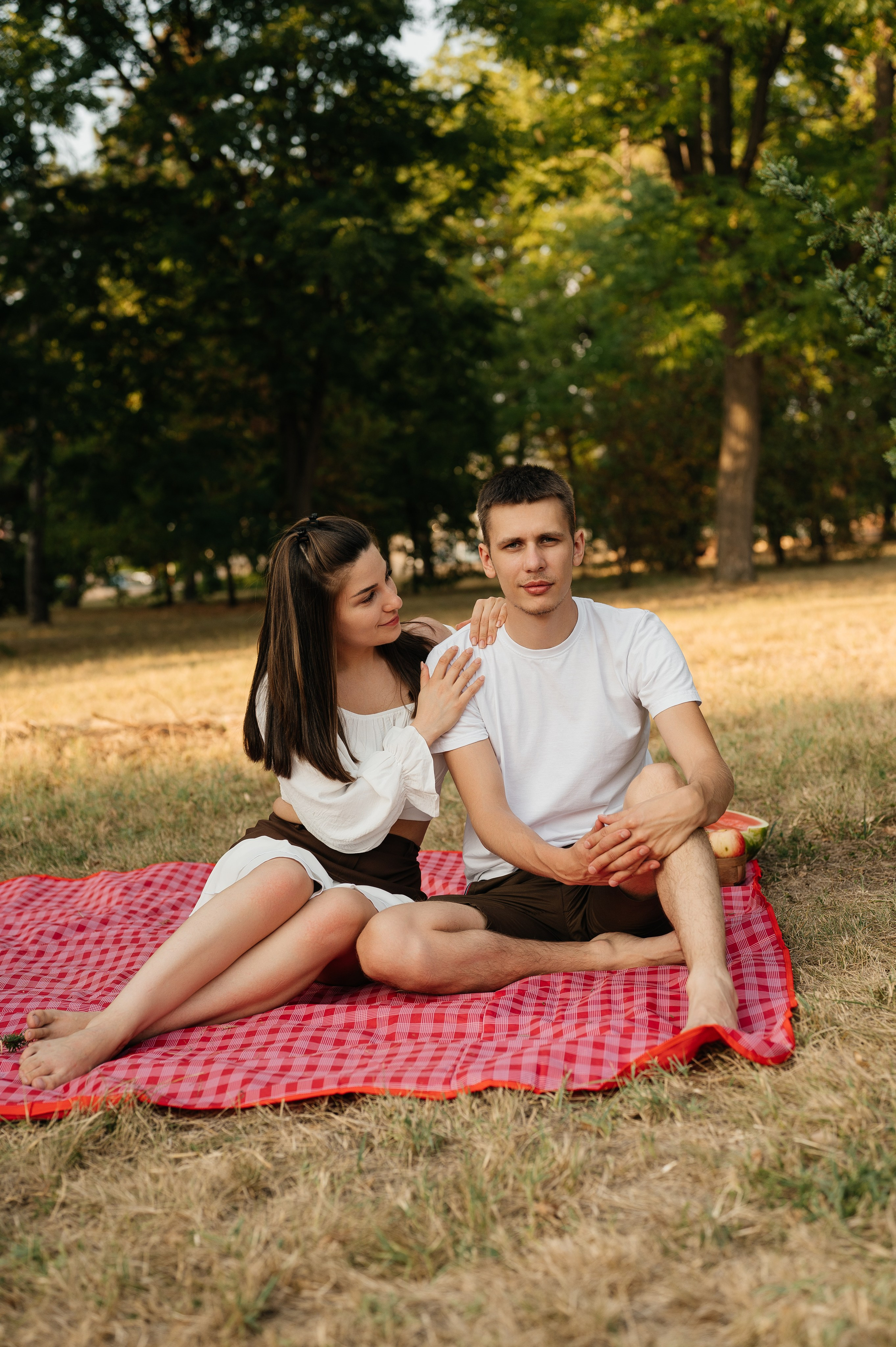 Летняя семейная фотосессия в парке. Свадебный и семейный фотограф в Краснодаре Алина Мельник