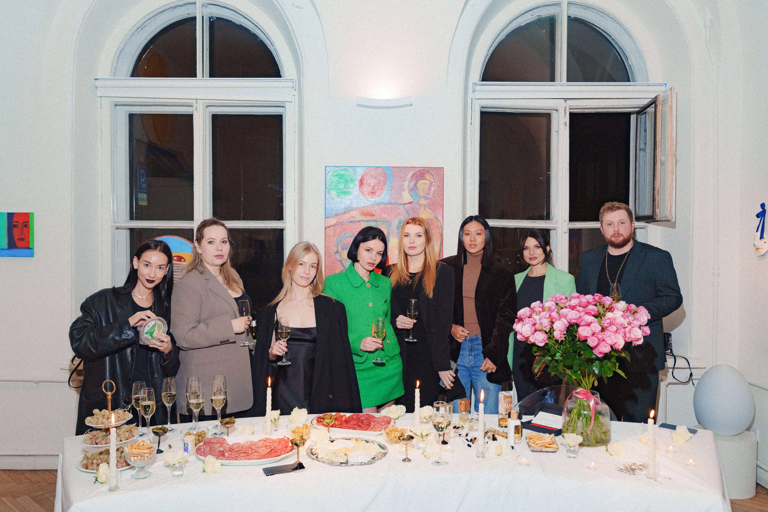 NASTYA CHELSEA Birthday in the gallery EGGZ. Андрей Цветков — репортажный, свадебный и портретный фотограф в Санкт-Петербурге