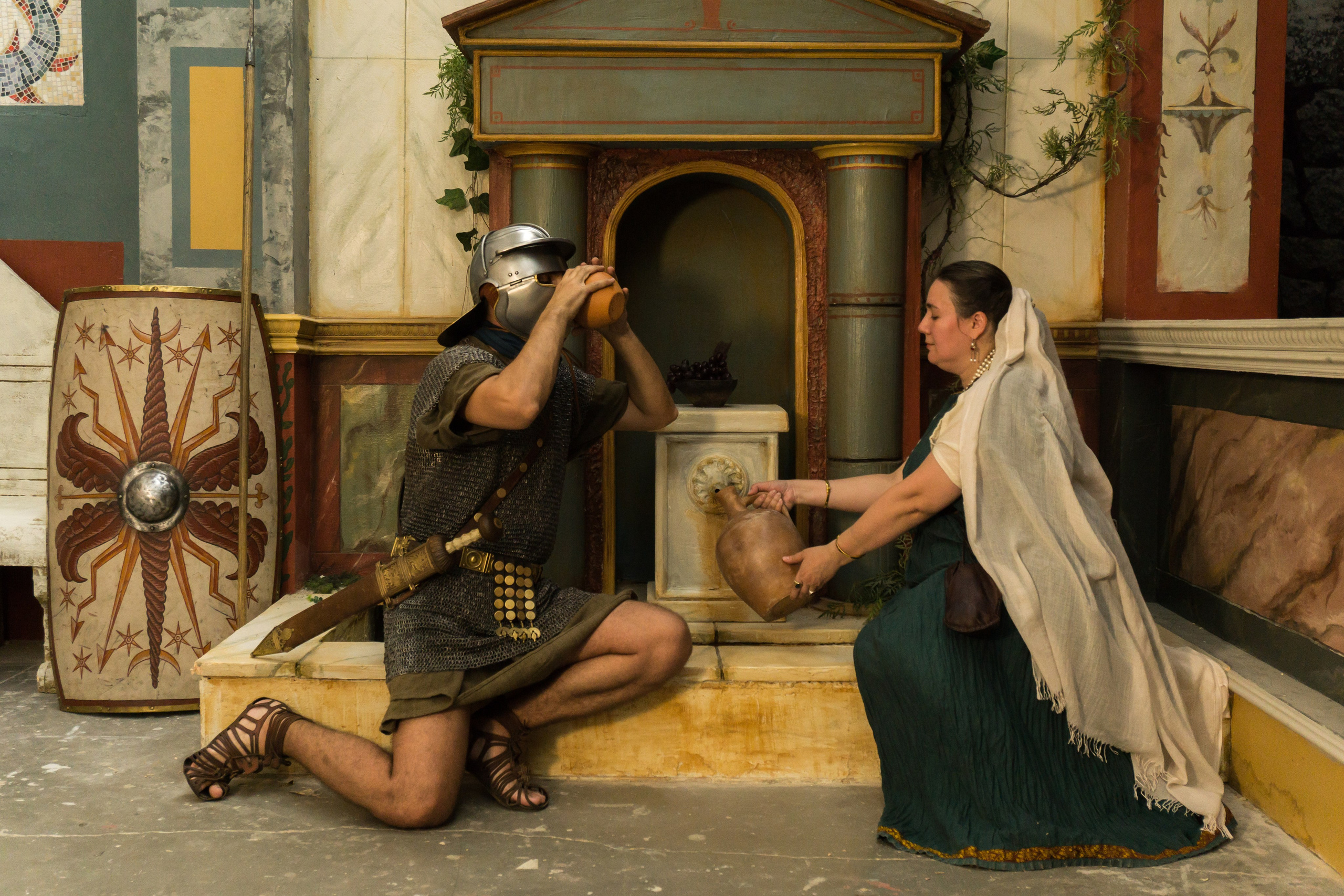 Греческие постановочные кадры. Фотограф