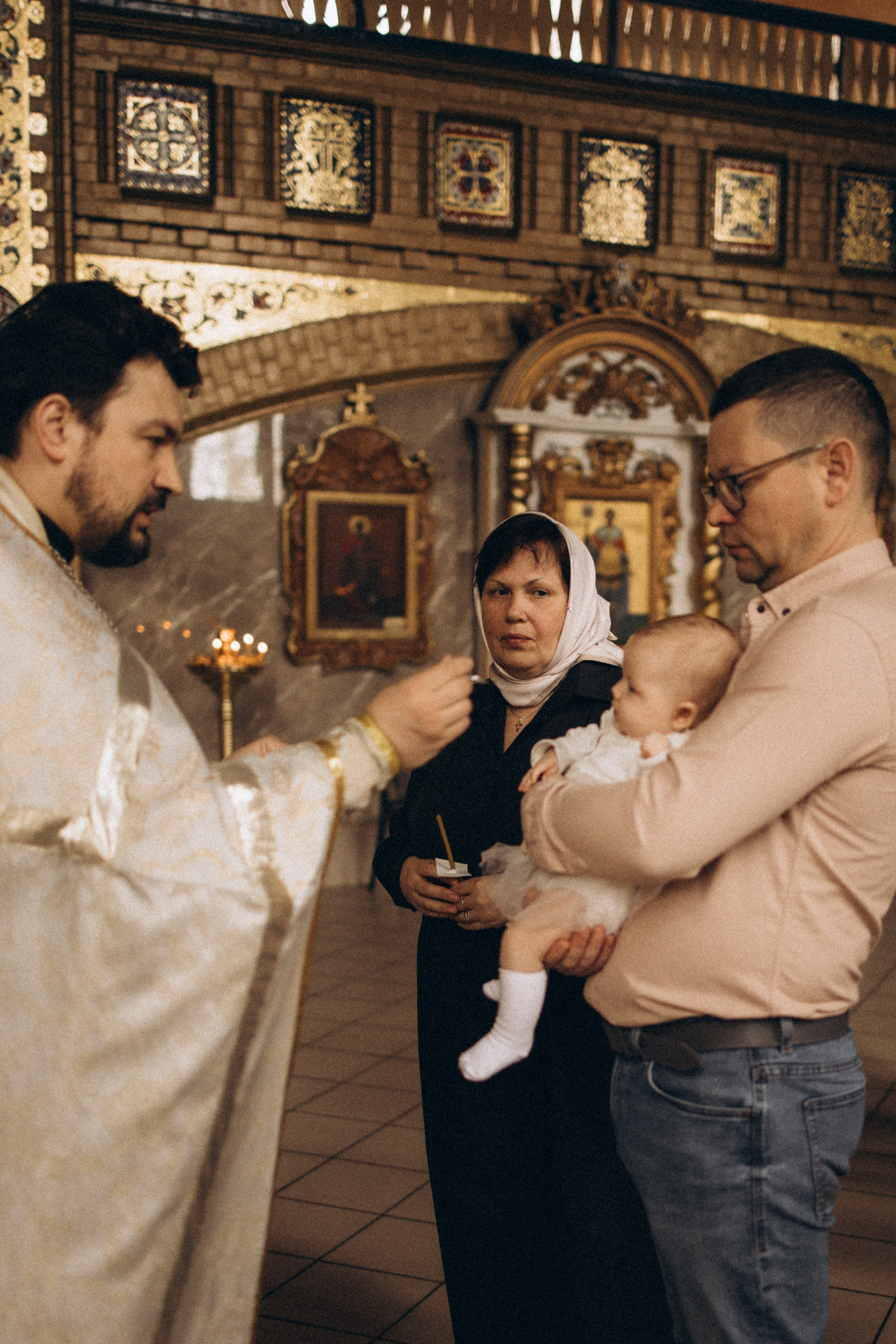 Таинство крещение. Семейный фотограф в Калининграде Юлия Нигаматулина