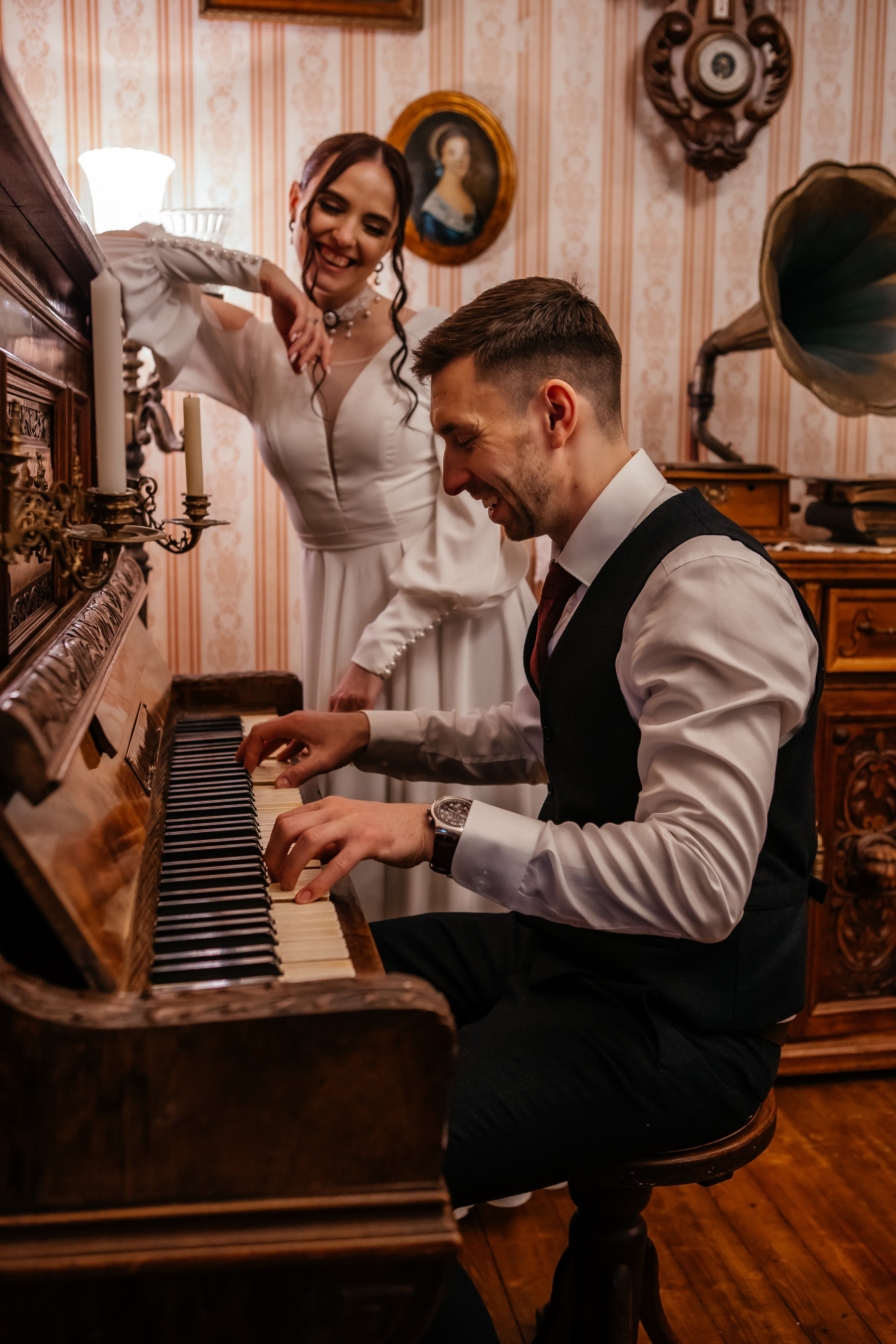 Нежность и страсть в интерьерах XIX века: свадебная будуарная фотосессия. Свадебный фотограф в Москве