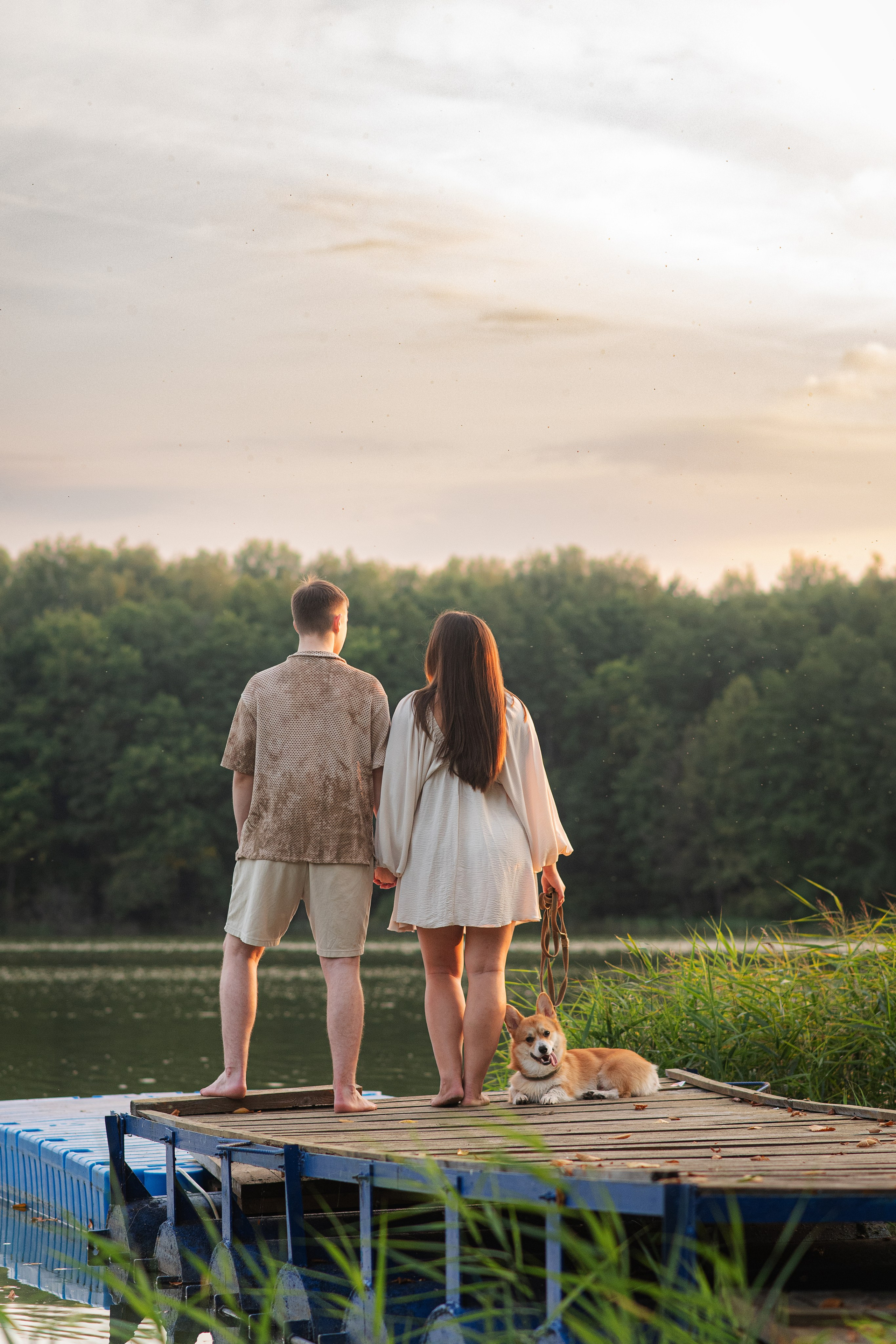 Саша, Оксана и Барни — 25.08.2024. Фотограф — Анималист | Анна Абрамова