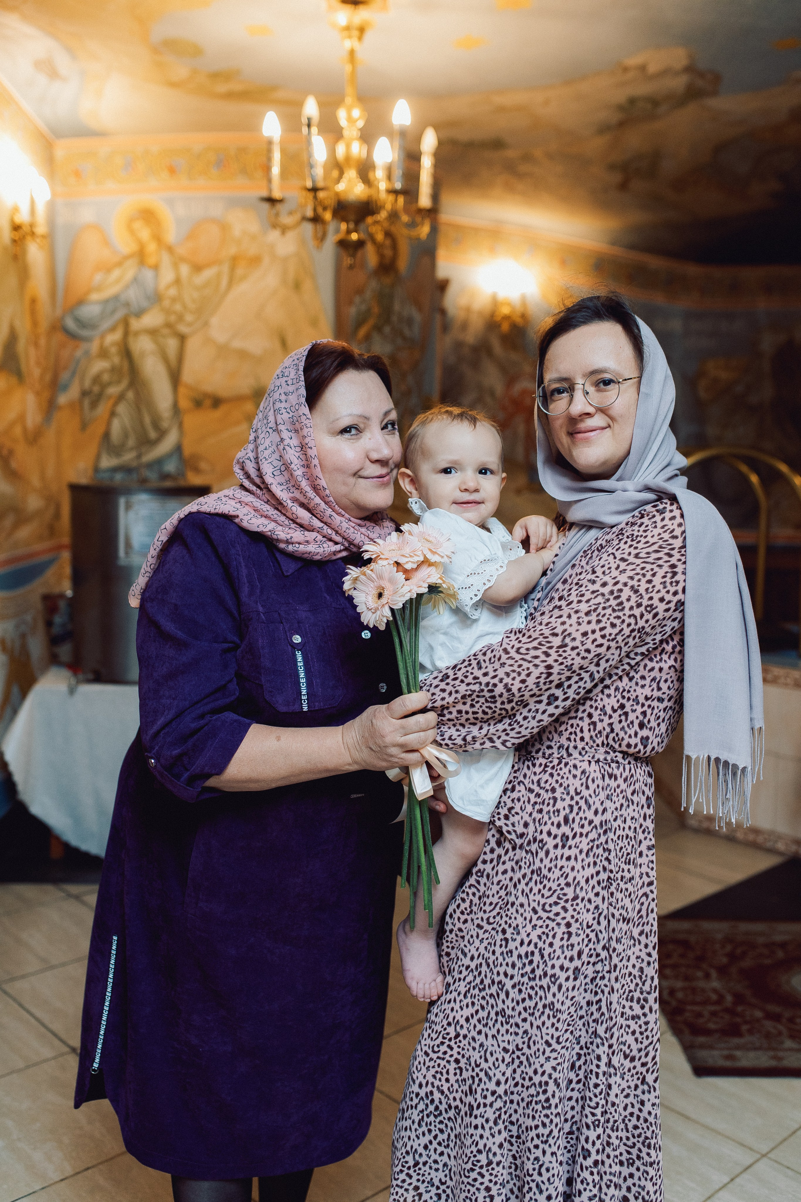 Крещение в Троицком соборе