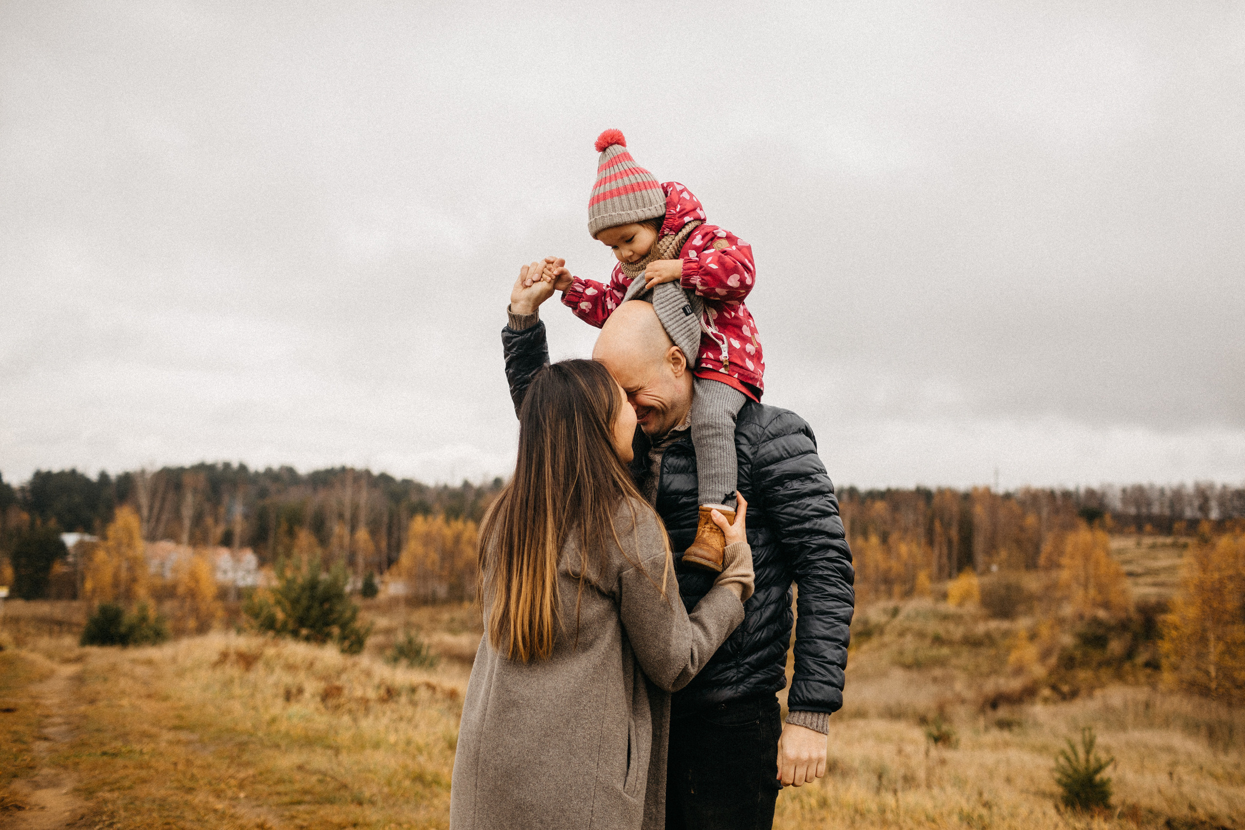 Прогулка в полях. Свадебный и семейный фотограф Спб Бошман Ирина