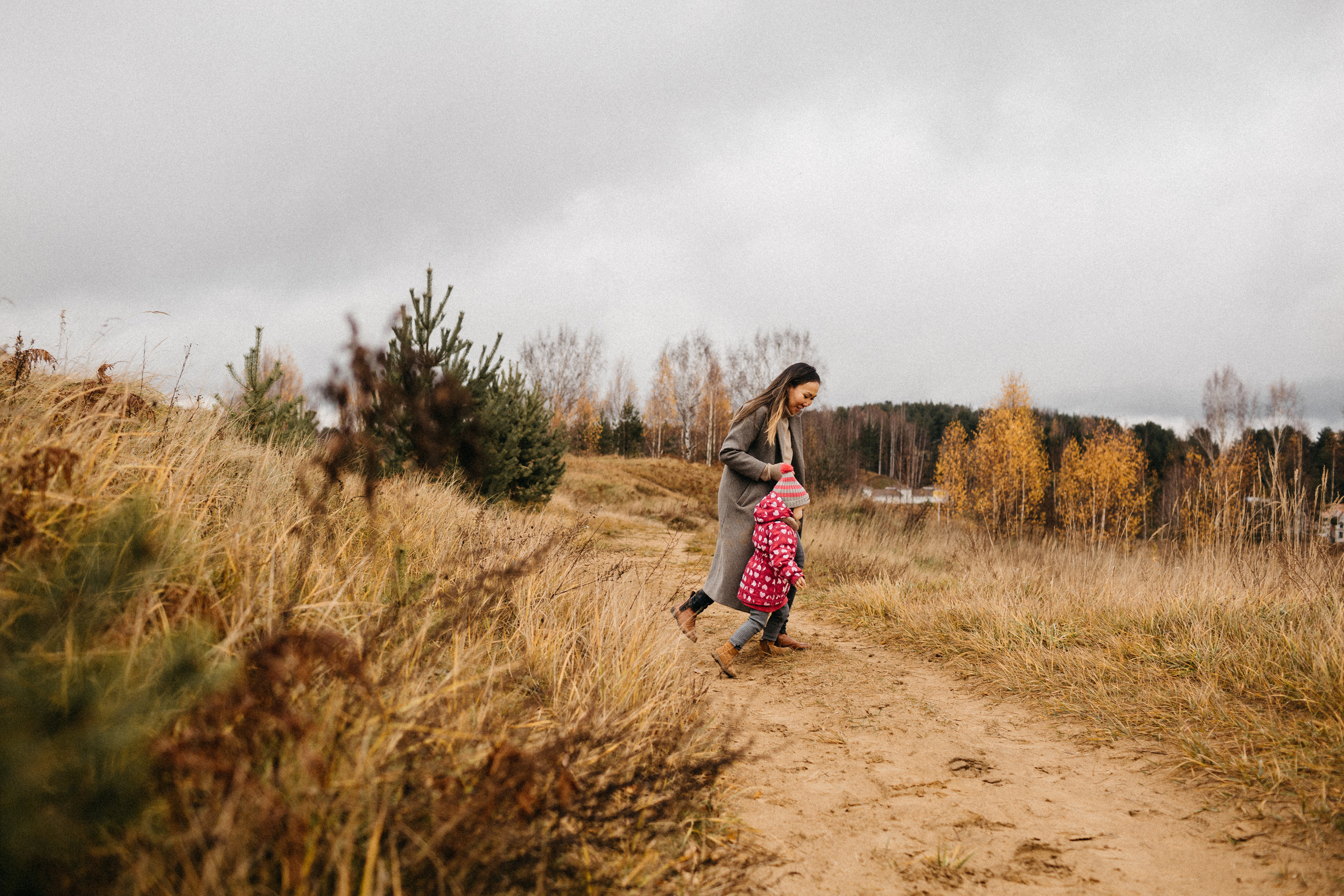 Прогулка в полях. Свадебный и семейный фотограф Спб Бошман Ирина