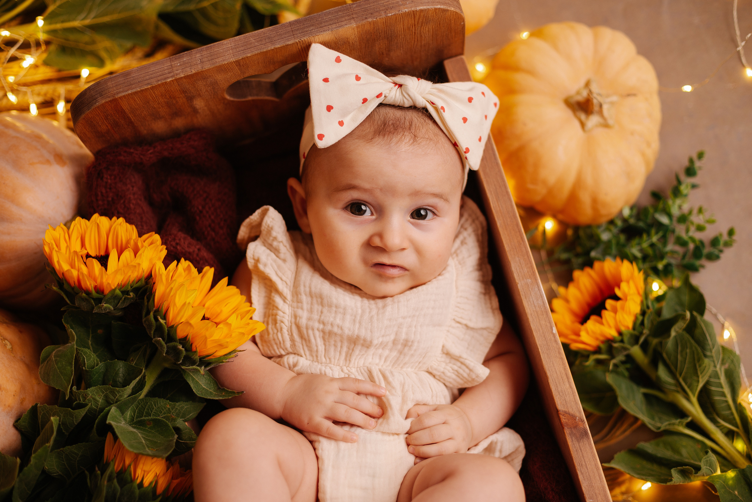 Осень в студии. Фотограф новорожденных и семей Туапсе Краснодарский край Анна Альтман