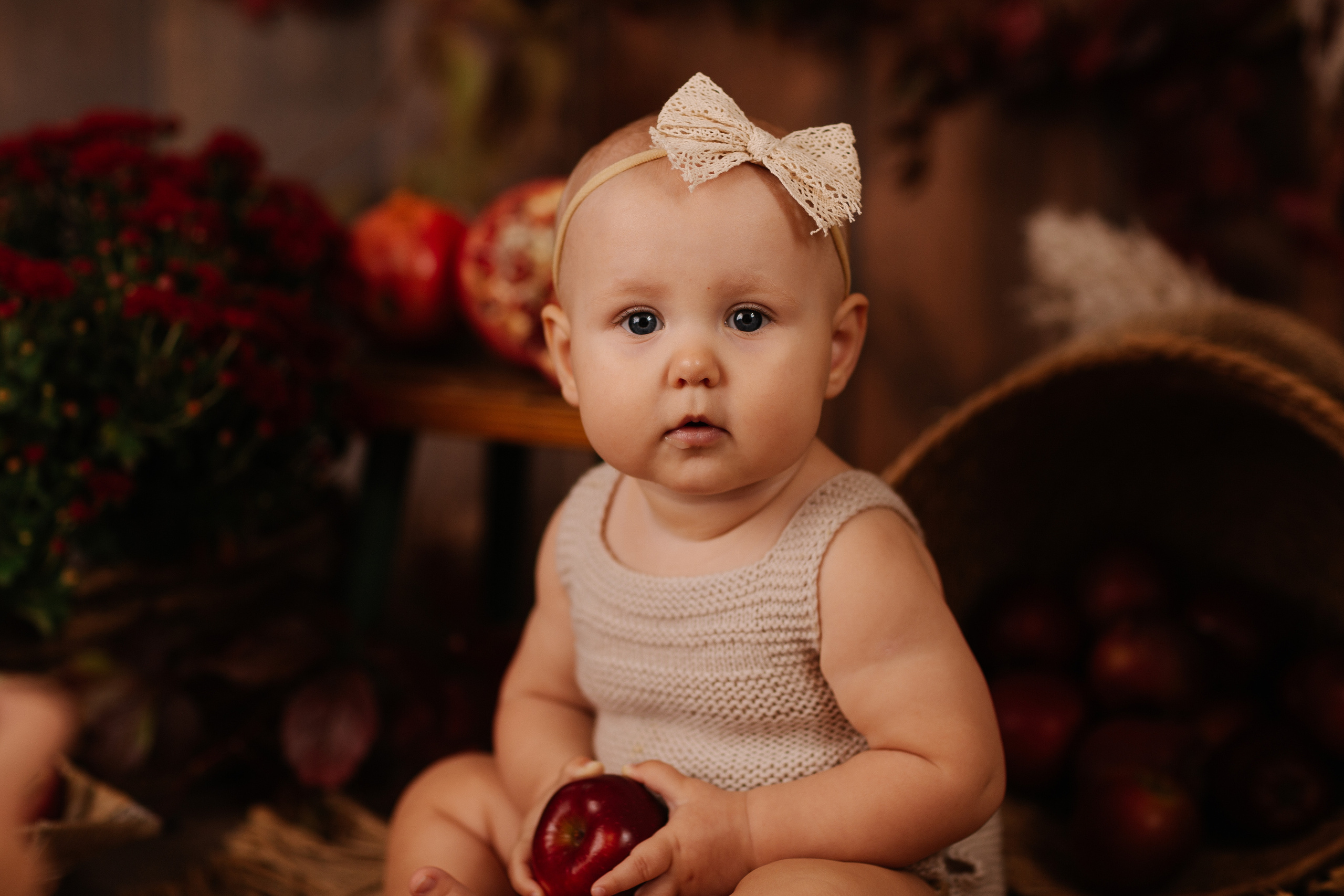 Осень в студии. Фотограф новорожденных и семей Туапсе Краснодарский край Анна Альтман