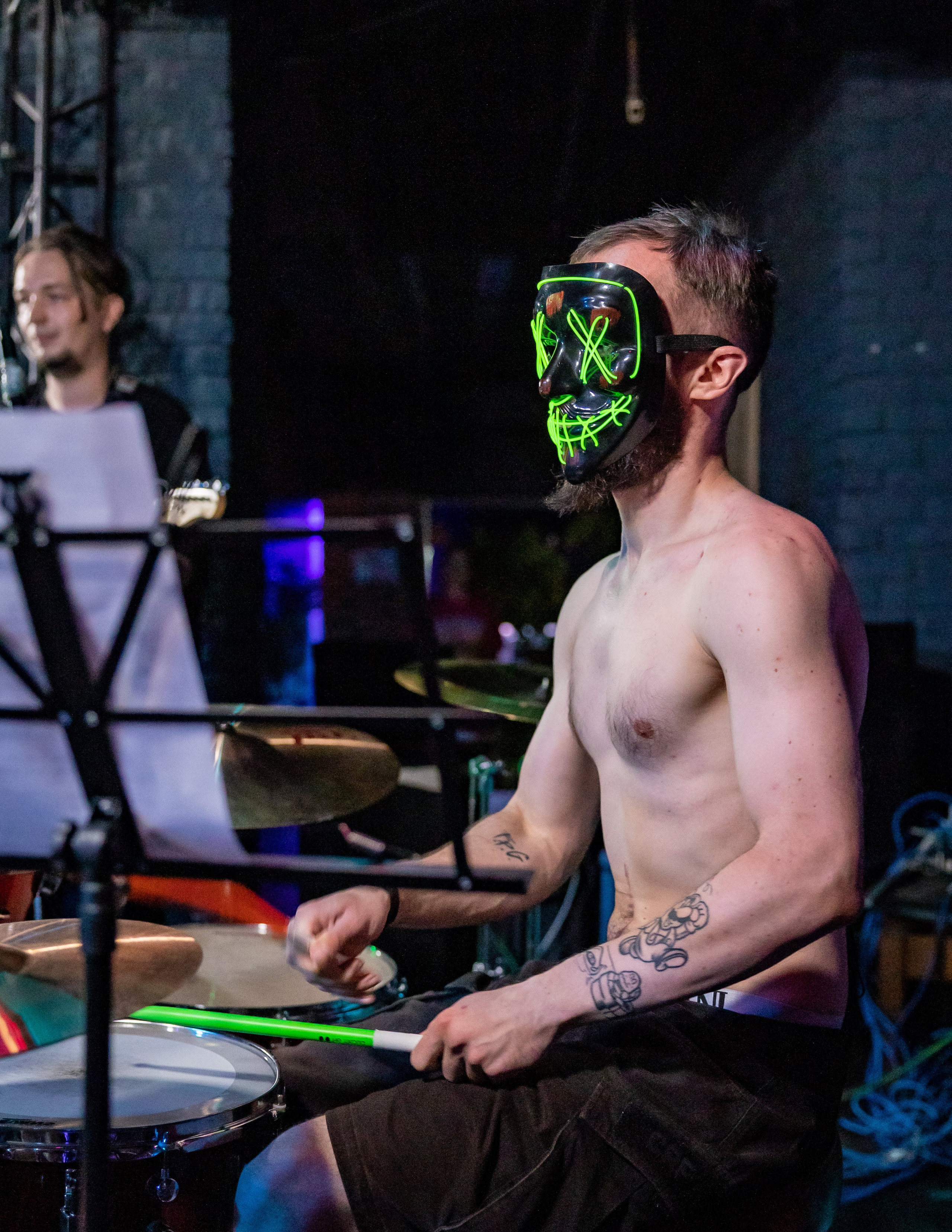 Концерт «Не Школа Барабанов» в Клубе «SOVA». Фотограф Владимир Охрименко