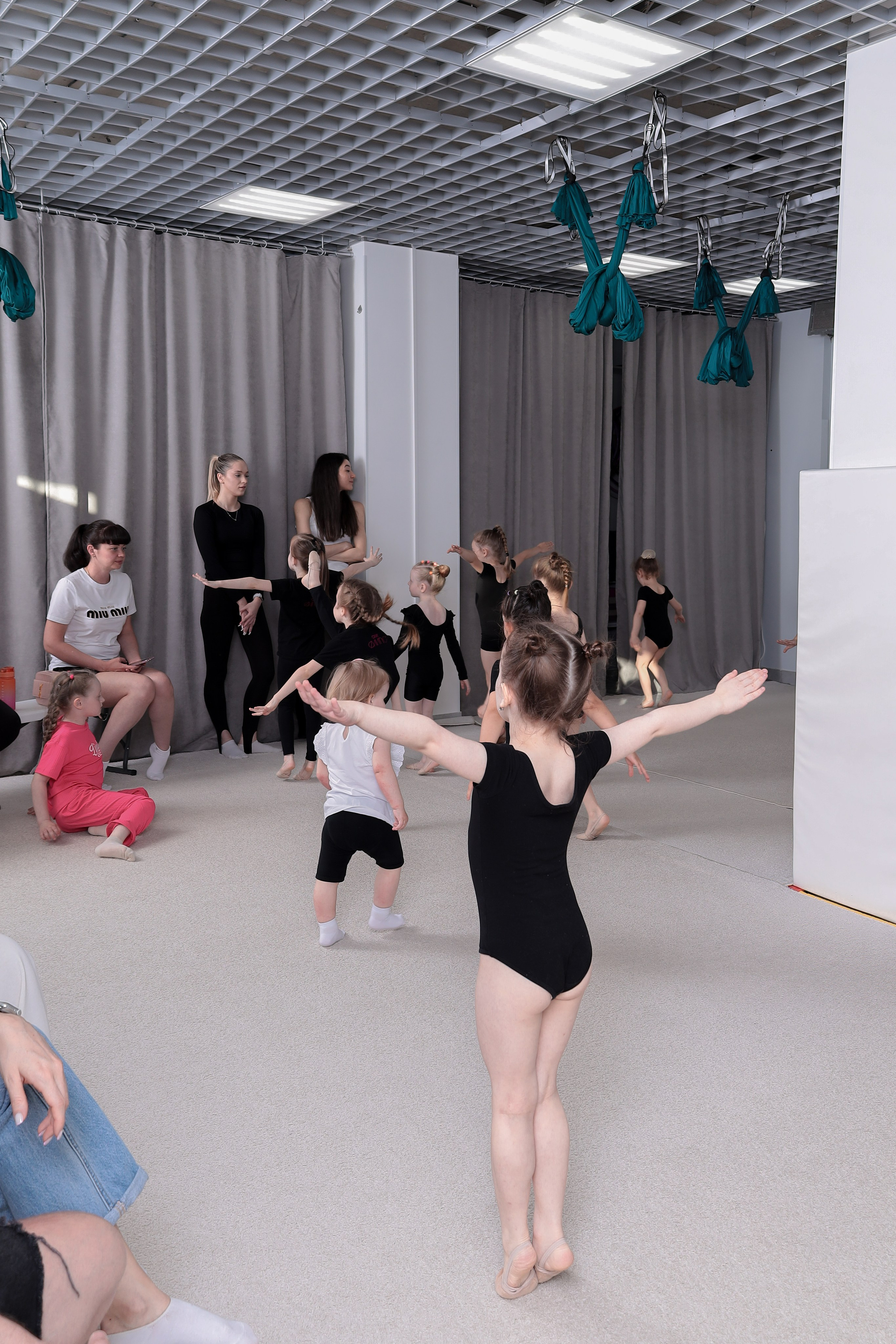 Открытый урок гимнастика. Фотограф Надршина Лилия