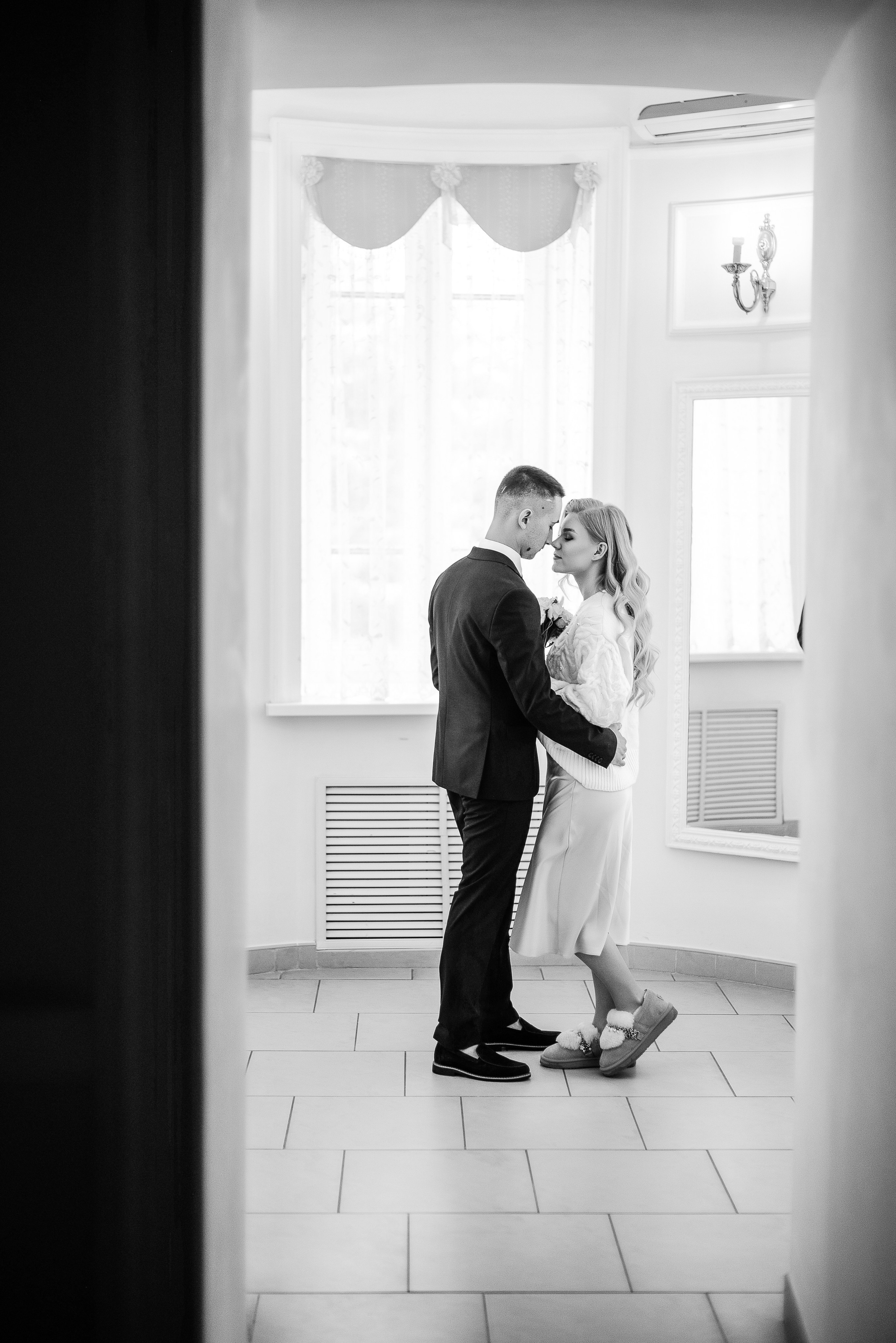 Александра и Алексей, роспись и прогулка зимой. Свадебный и портретный фотограф в Липецке Юлия Свит