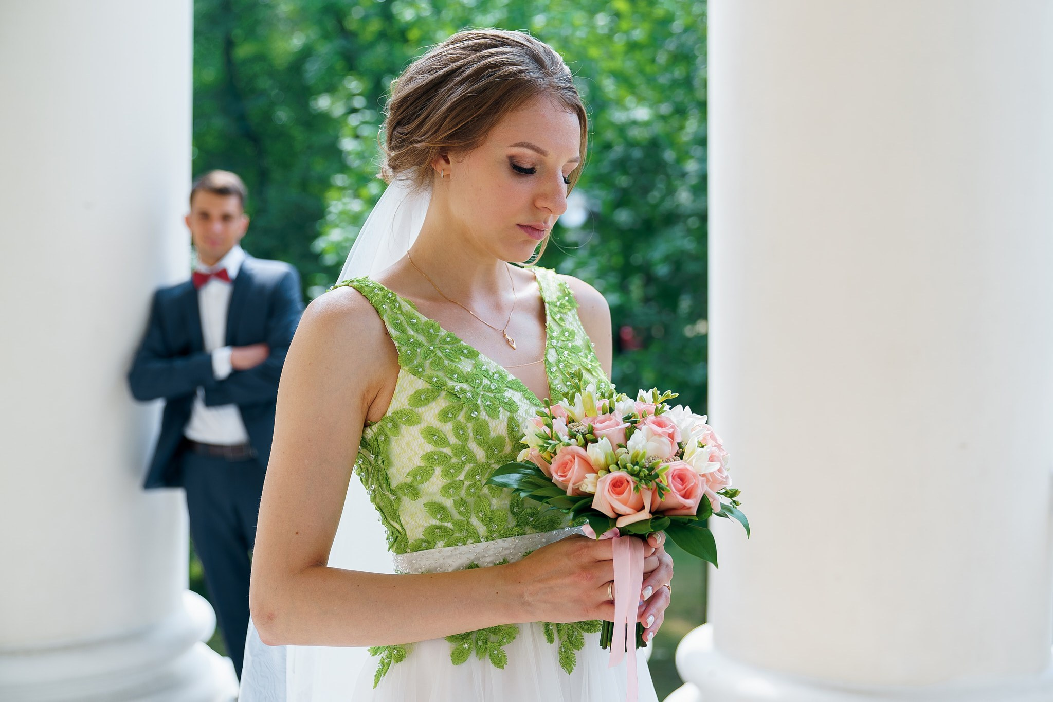 Свадьба у дворца бракосочетания