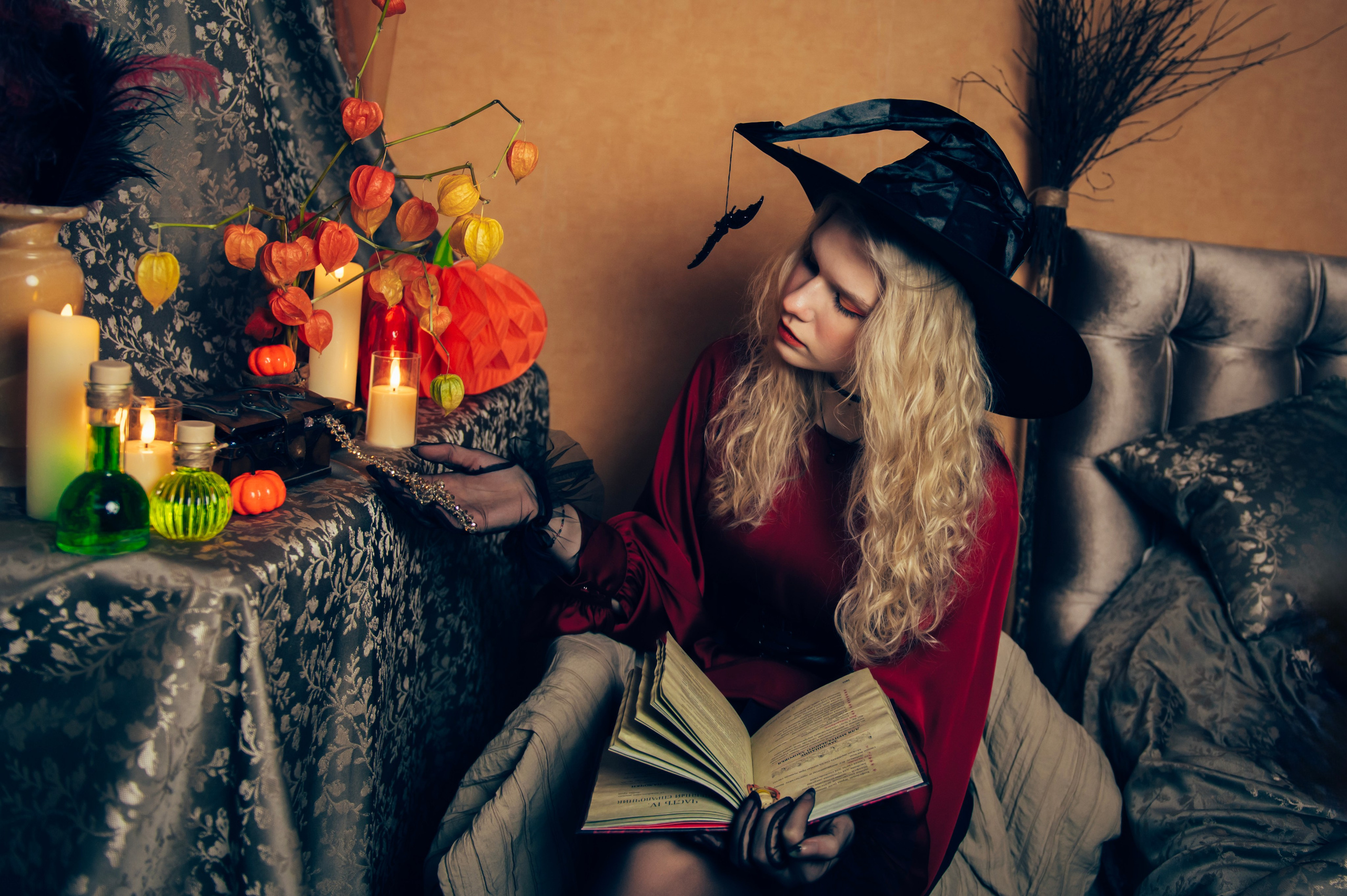 Witch in red. Свадебный и семейный фотограф в Москве Елена Новикова