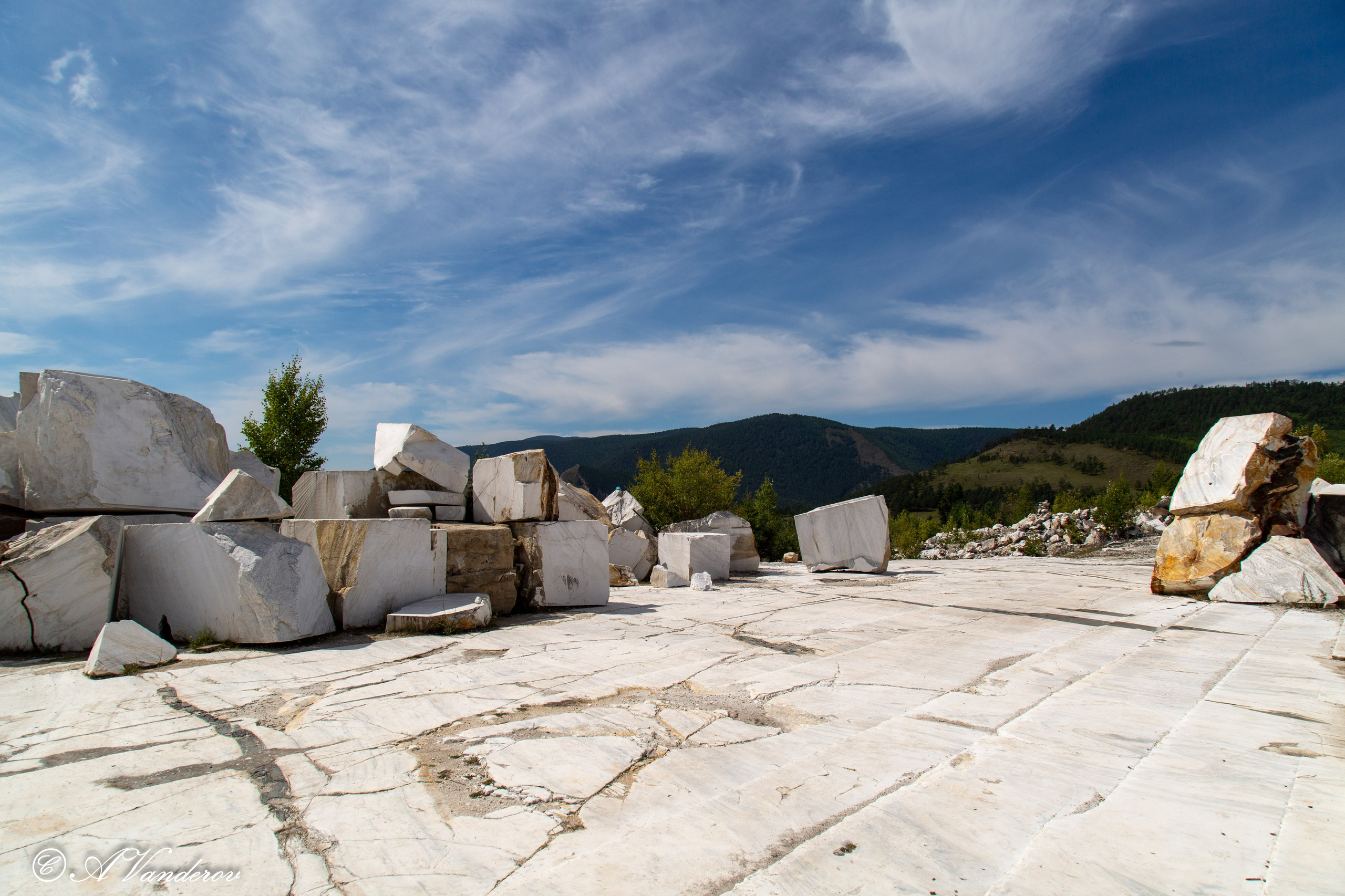 Мраморный карьер. Фотограф Омск | Александр Вандеров