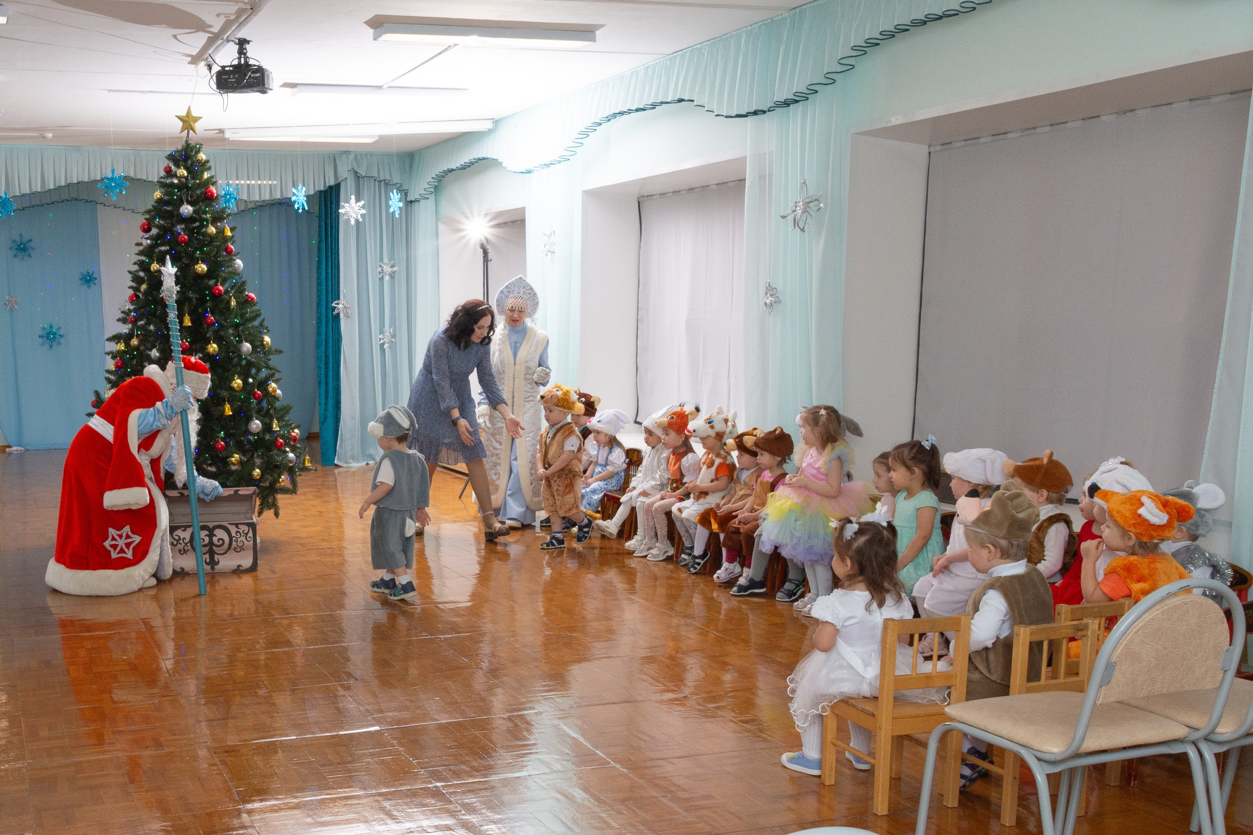 Новогодний утренник в саду 2023
