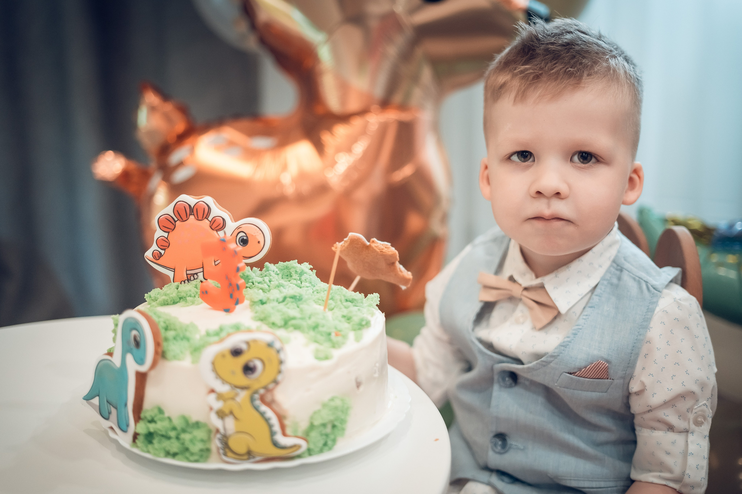 Дэвиду 3 годика