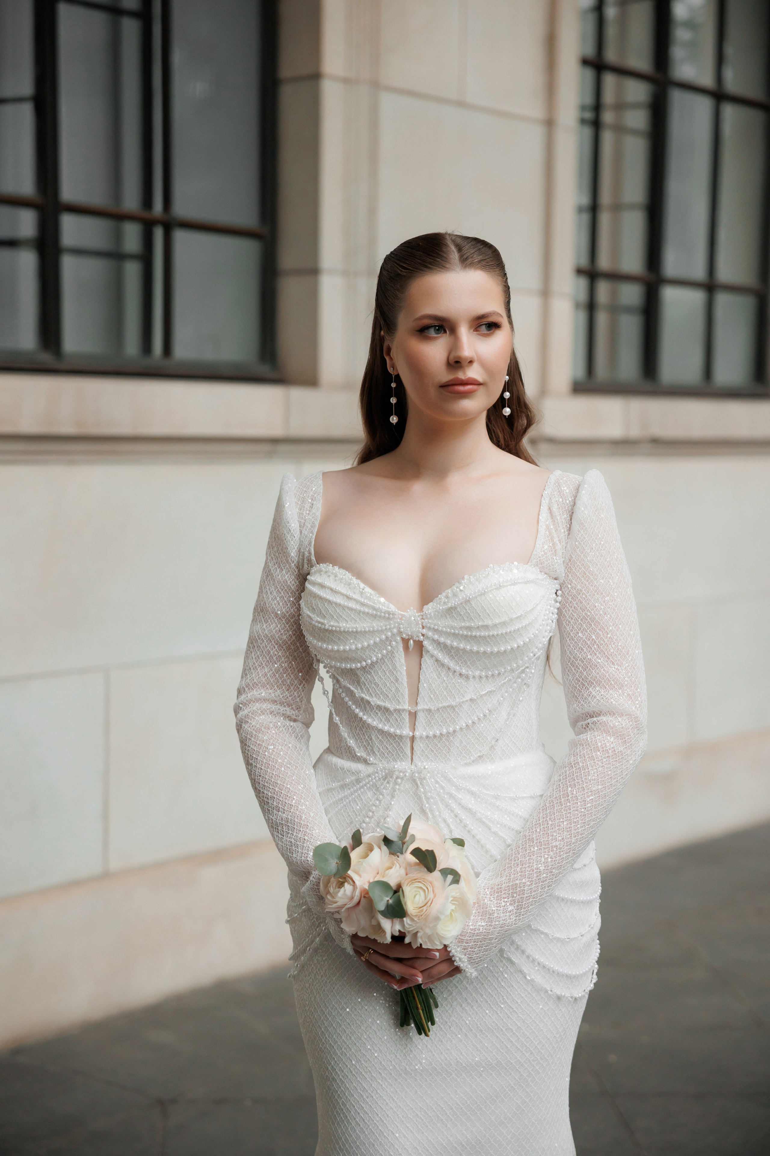 Фотосессия у Пушкинского музей. Свадебный и репортажный фотограф (Москва, Королев и другие)