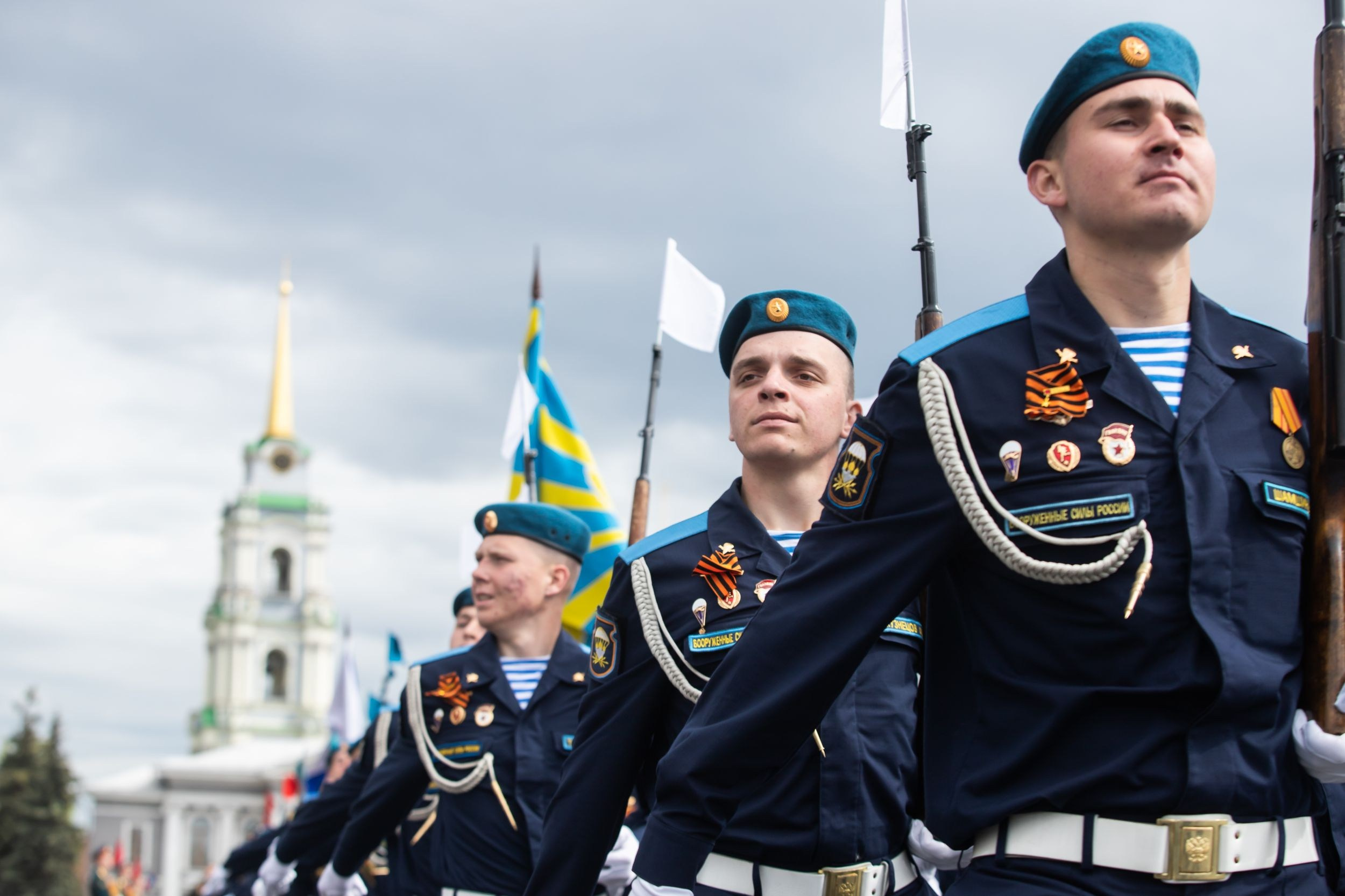 Генеральная репетиция Парада Победы (5 мая 2024). Репортажный фотограф Алексей Пирязев