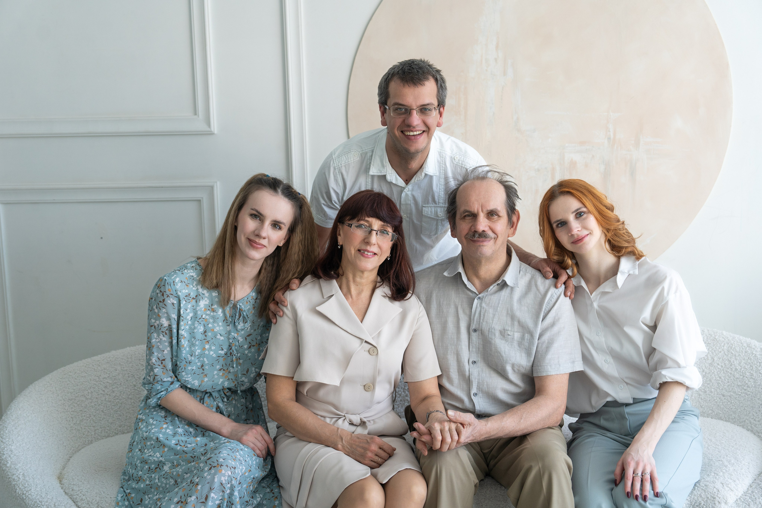 Семейная фотоистория в студии / у вас дома. Главная