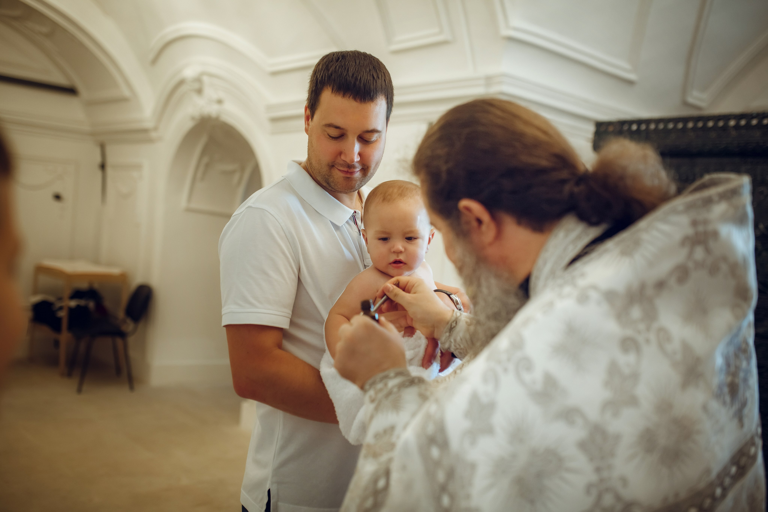 Крещение Эрнеста. Фотограф на Крещение, семейный фотограф в Москве