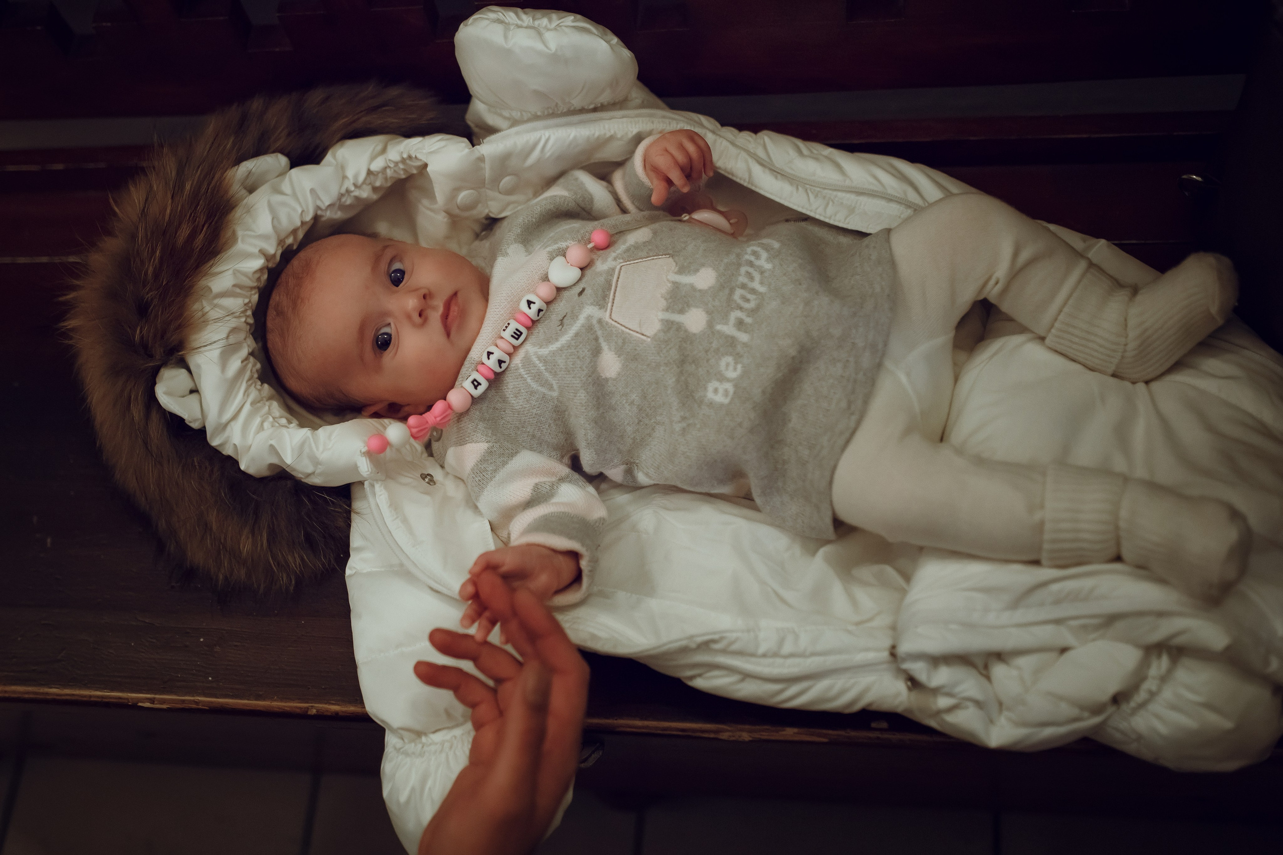 Крещение Дарьи. Фотограф на Крещение, семейный фотограф в Москве