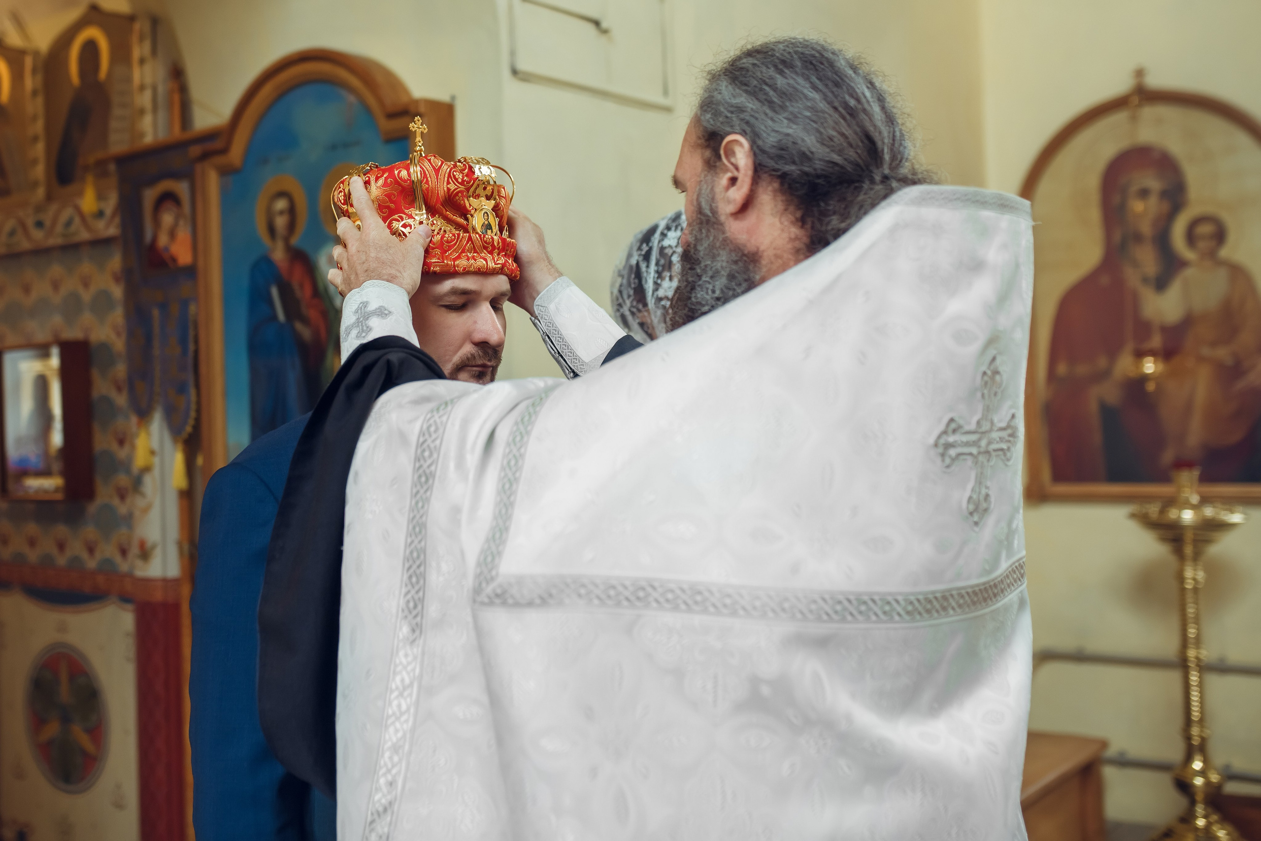 Венчание Игоря и Анны. Фотограф на Крещение, семейный фотограф в Москве