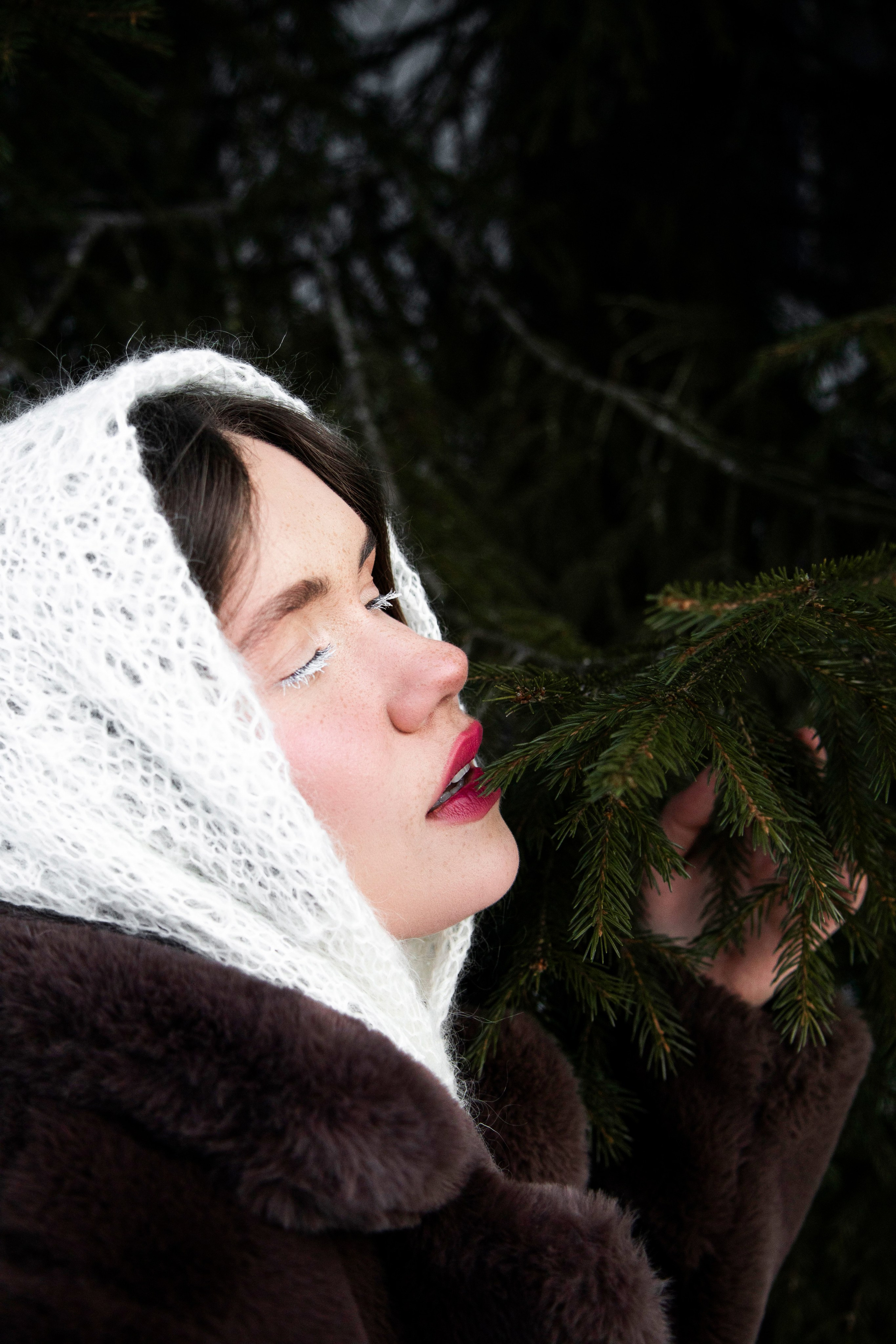 Полина | Зимняя съемка