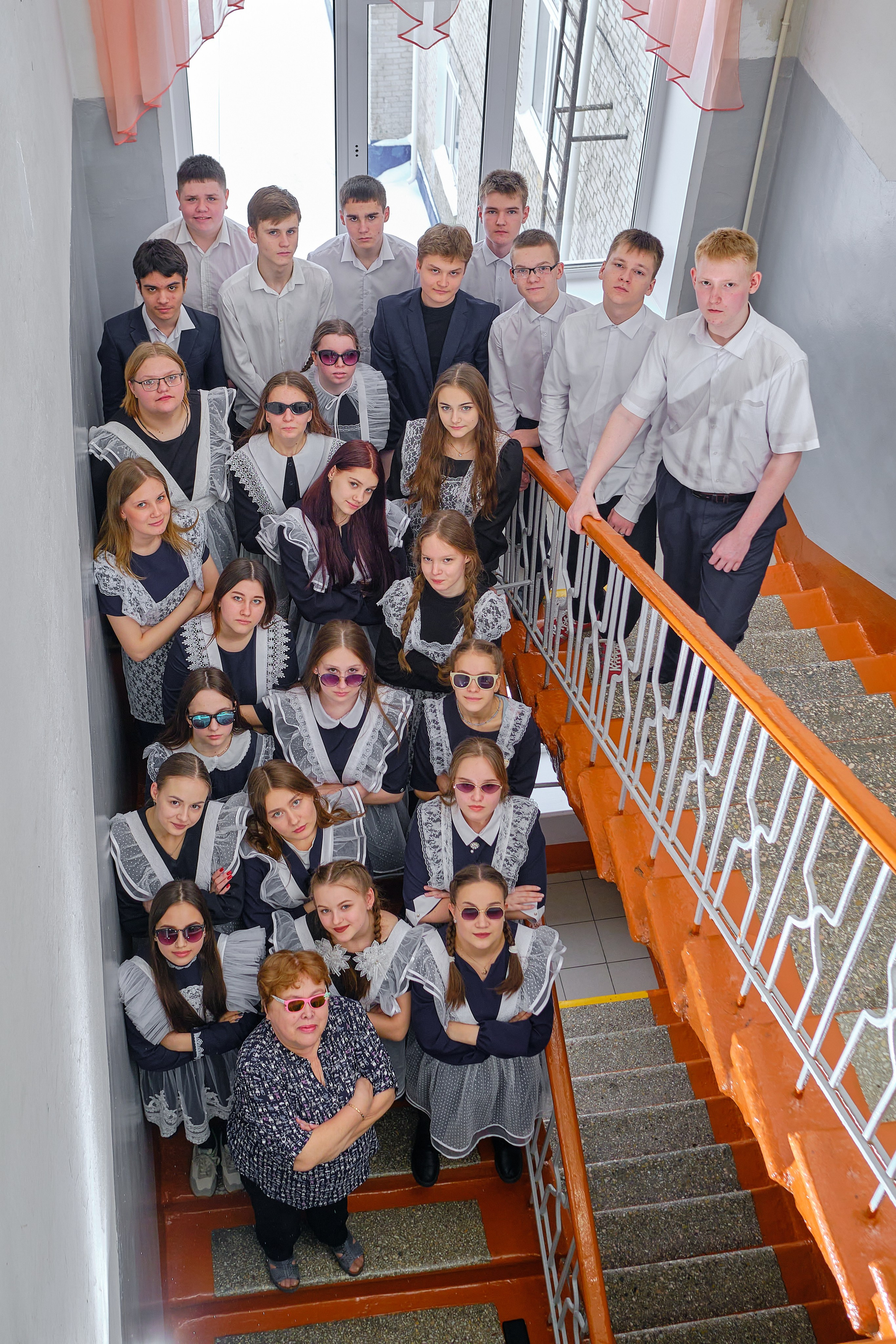 Старшая школа — Групповые фото