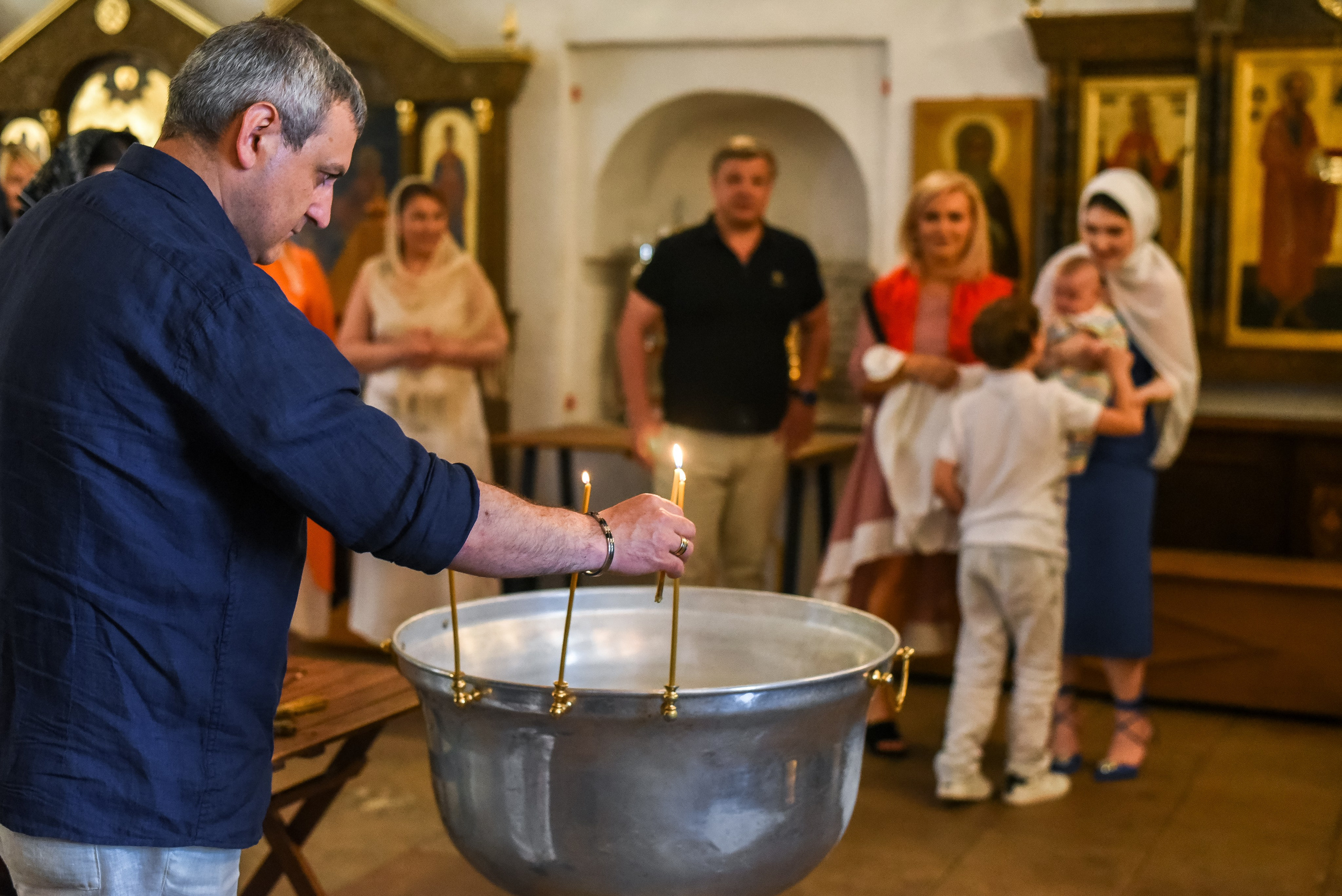 Крещение Габриэля. Фотограф, визажист. Москва
