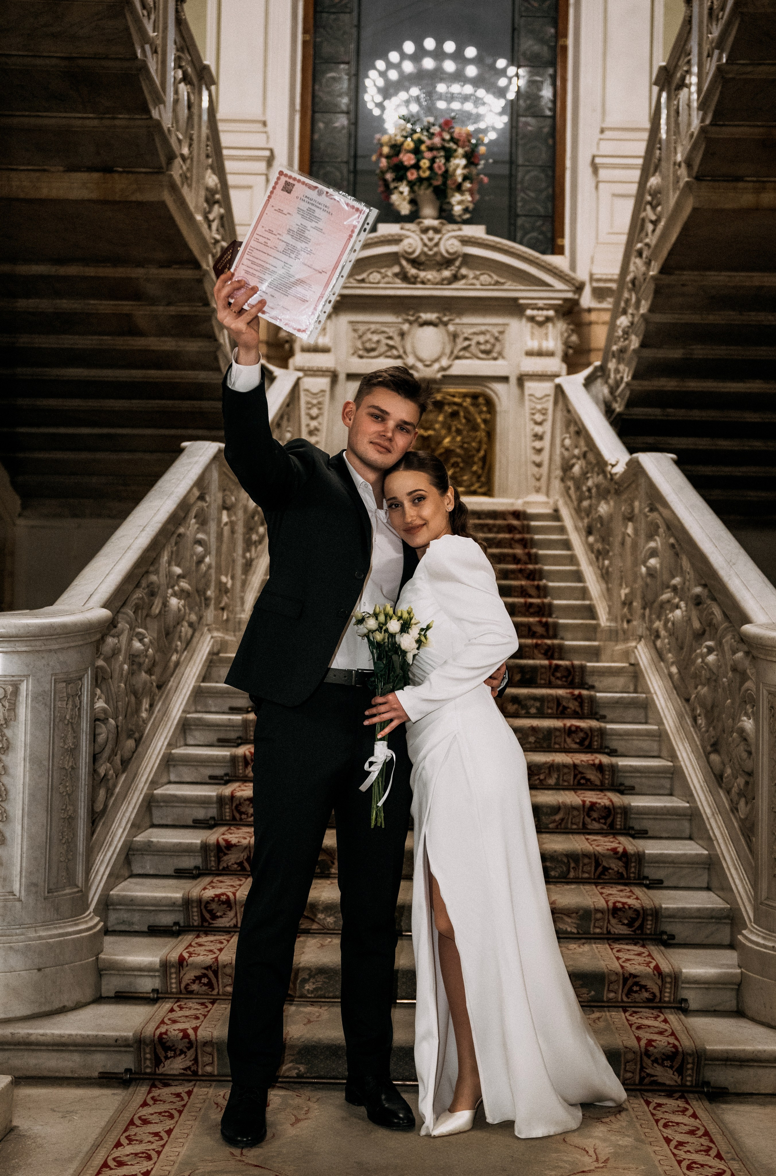 Свадебная фотосессия в Санкт-Петербурге. Федосова Елизавета - свадебный фотограф СПб. Фотосессия Дворец Бракосочетания №1