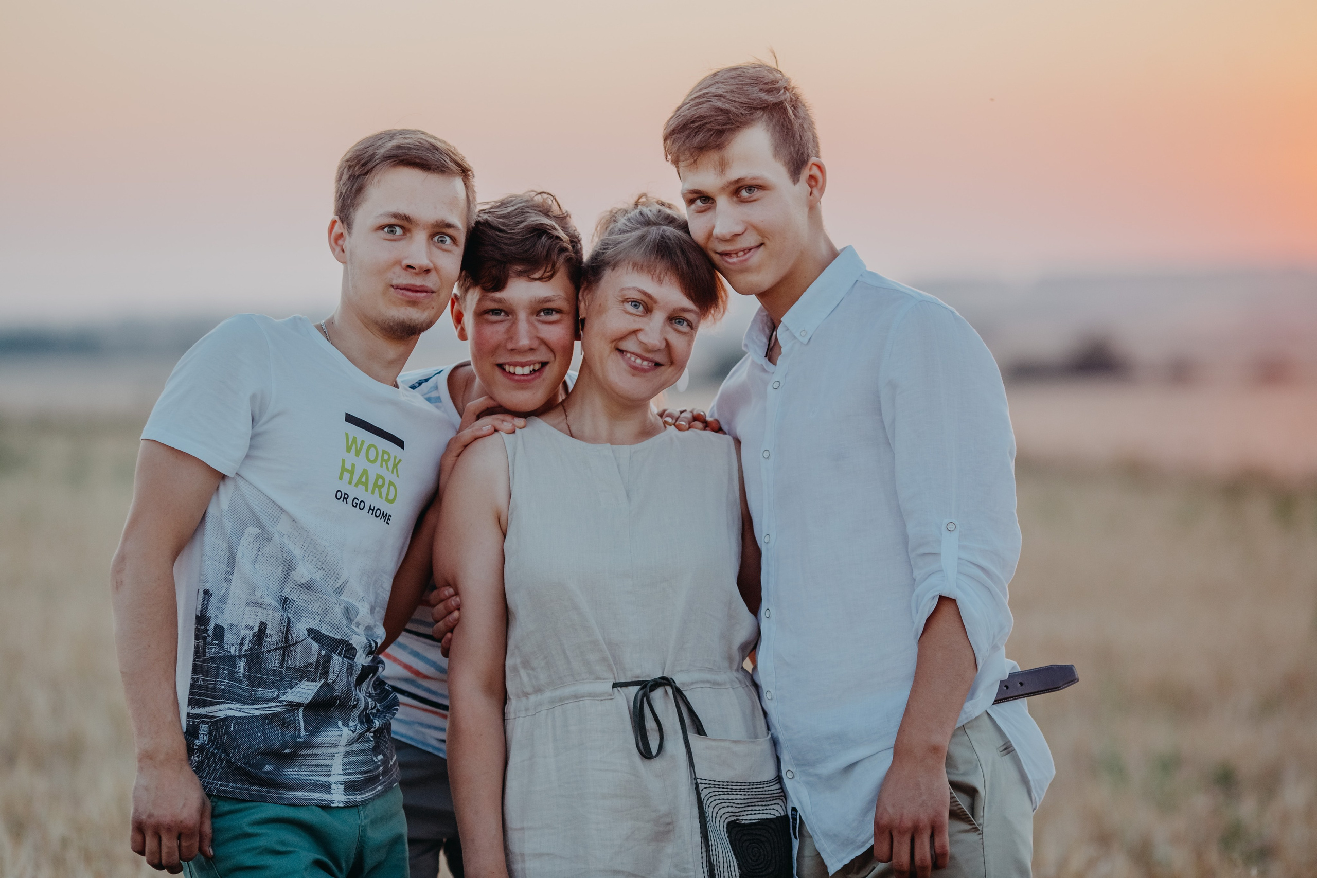 Летний закат. Свадебный и семейный фотограф Екатерина Бубнова