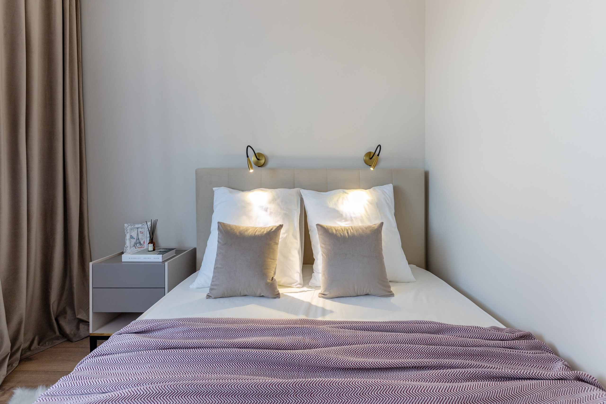 Интерьерная съемка квартиры в ЖК Квартал Che. Интерьерный фотограф в Санкт-Петербурге Екатерина Цыбулько