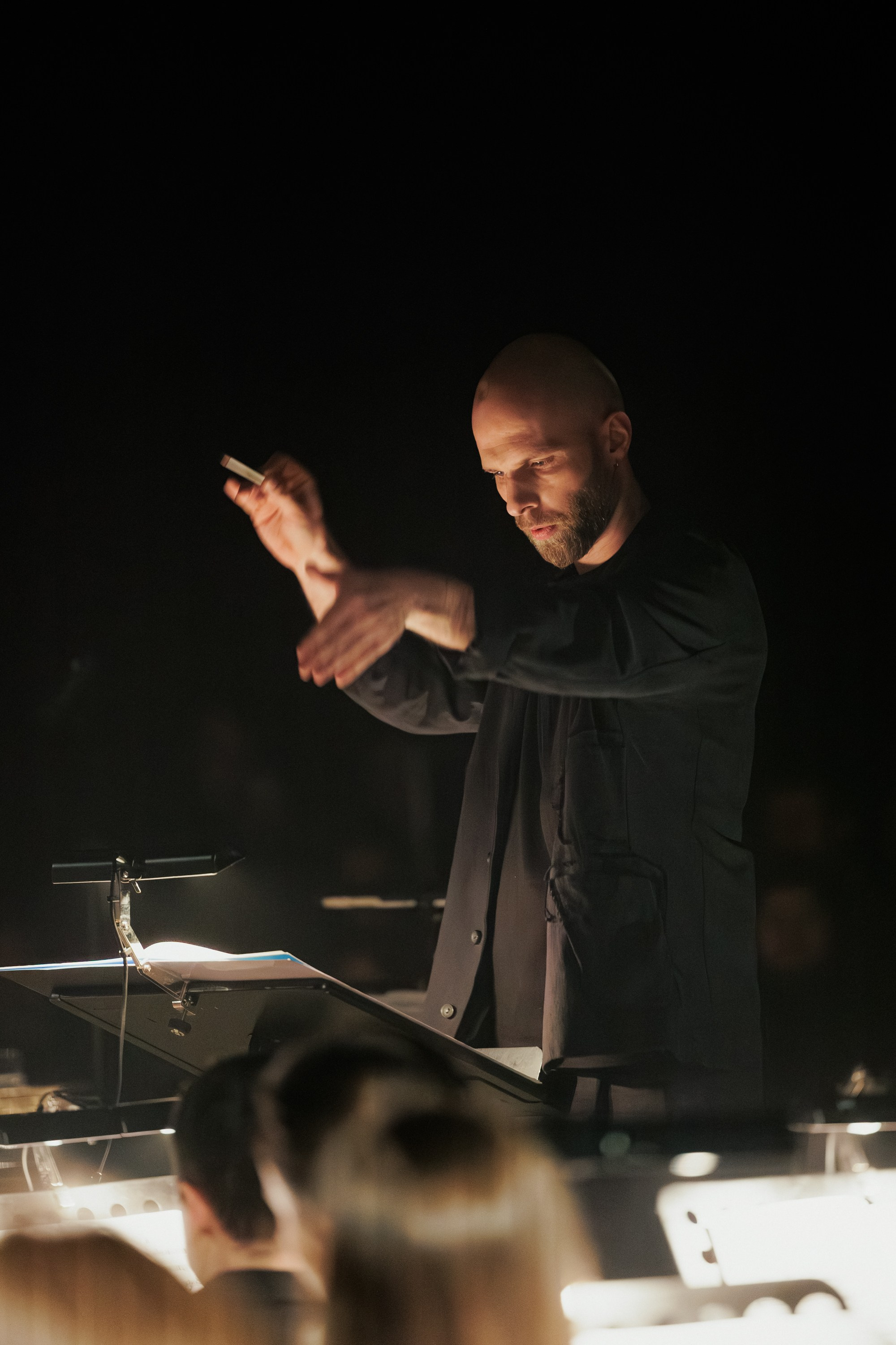 Концерт музыки композитора-резидента Алексея Ретинского «Dom Radio». Репортажный фотограф в Санкт-Петербурге Александр Паклин