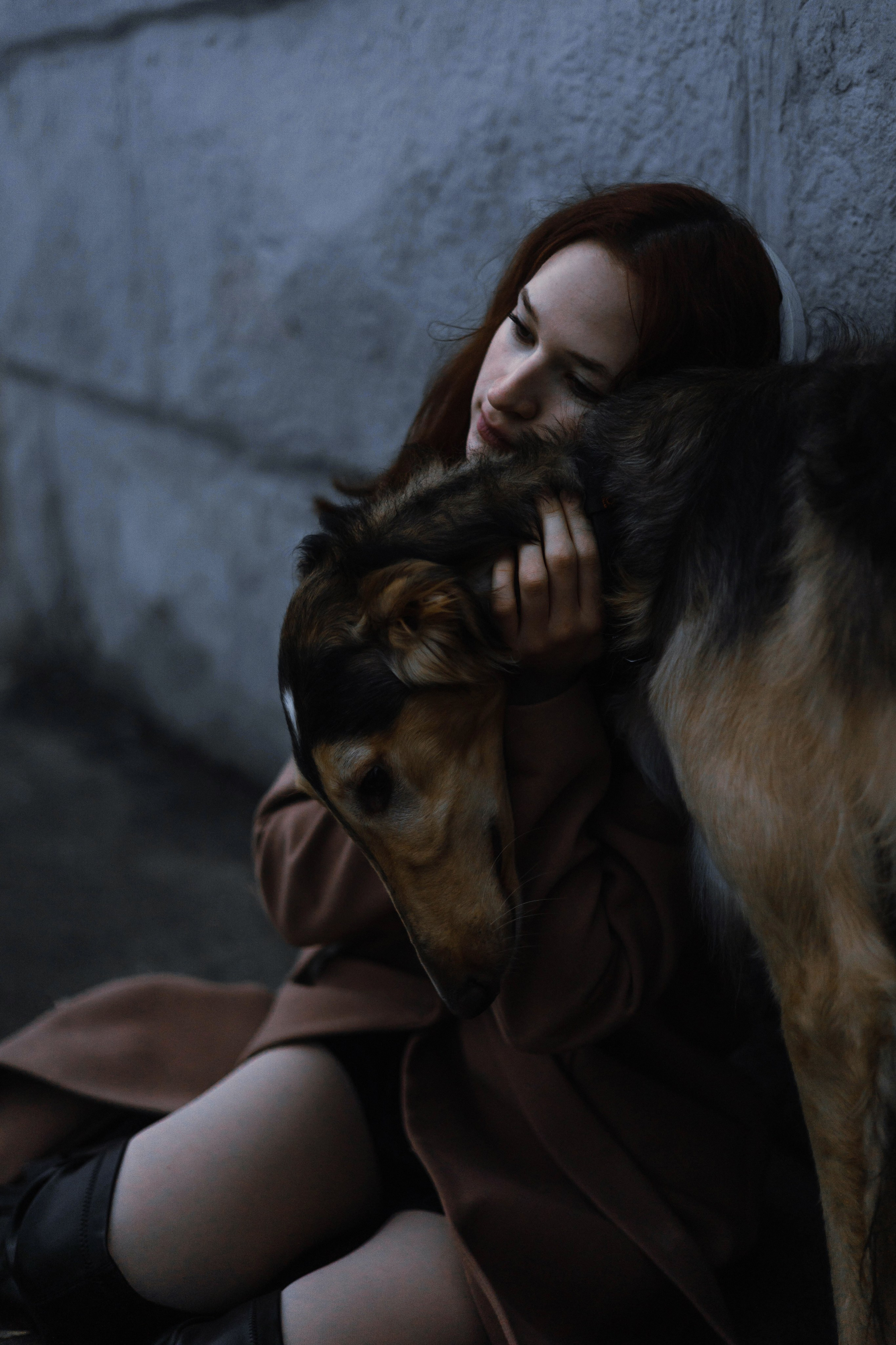 Алёна и Леви. Фотограф-анималист Богданова Полина