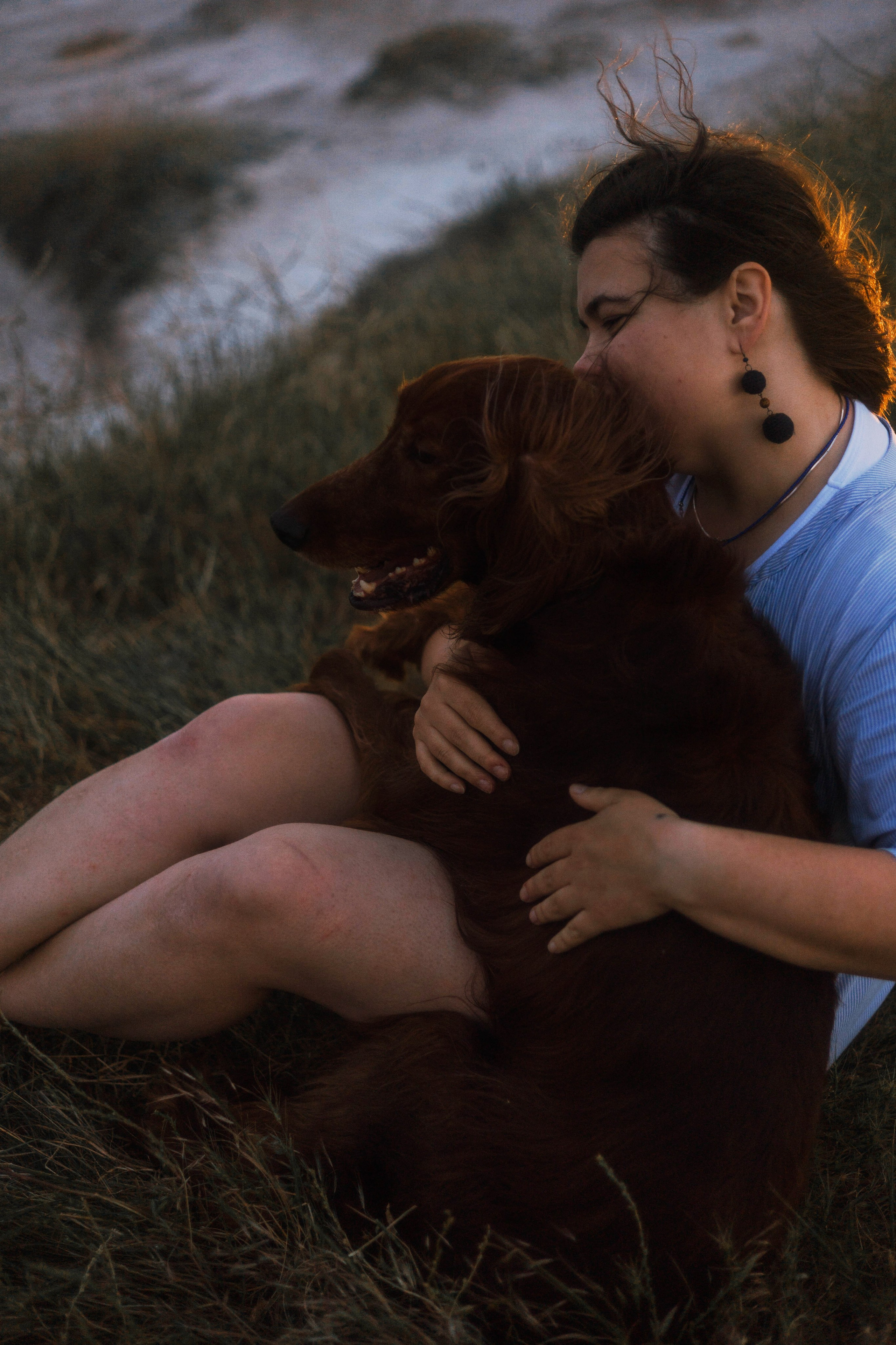 Ольга и Шеймас. Фотограф-анималист Богданова Полина