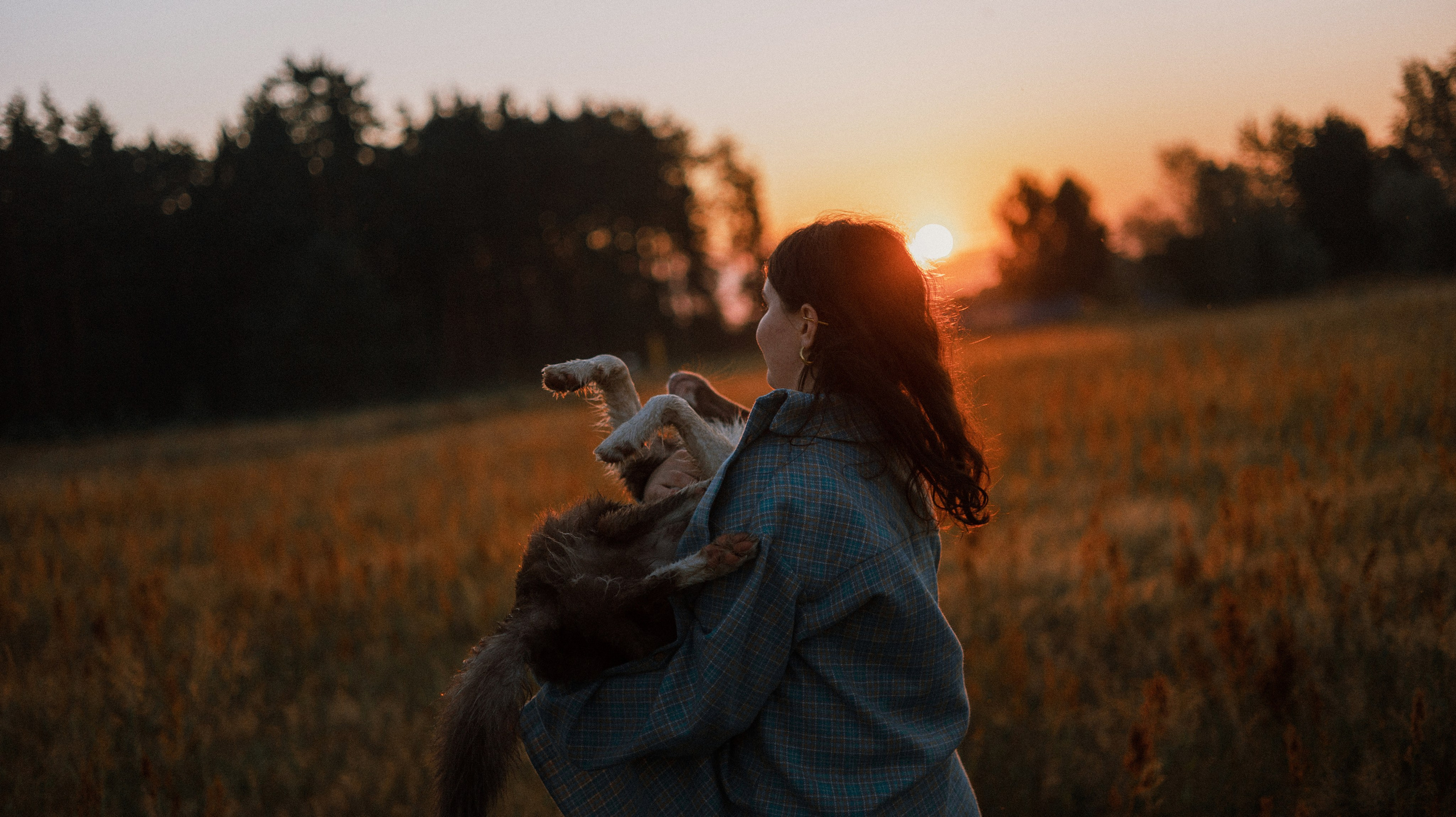 Полина и Паддингтон. Фотограф-анималист Богданова Полина