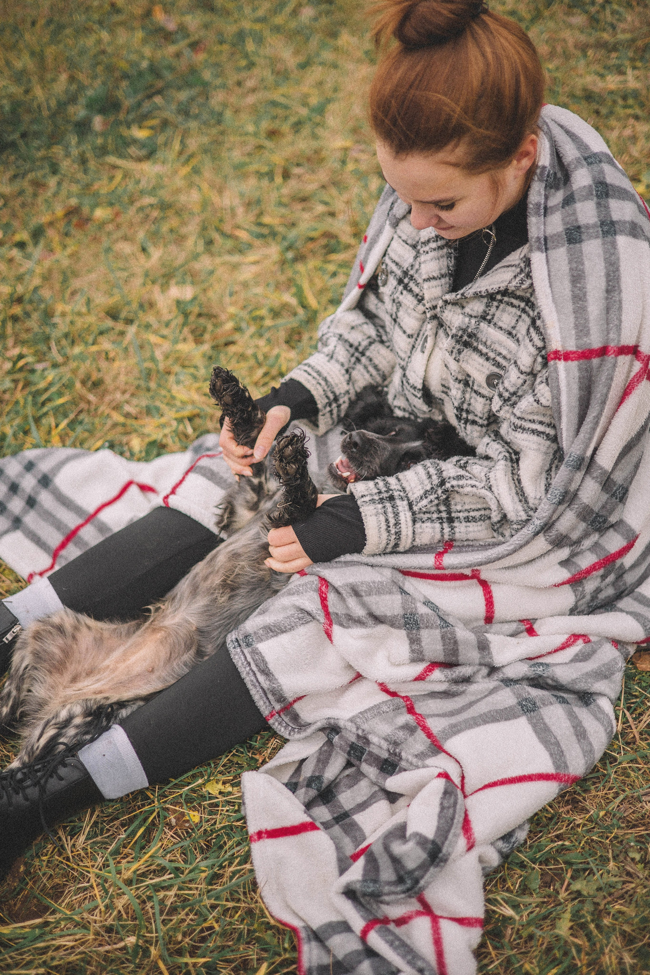 Вика и Ава. Фотограф-анималист Богданова Полина