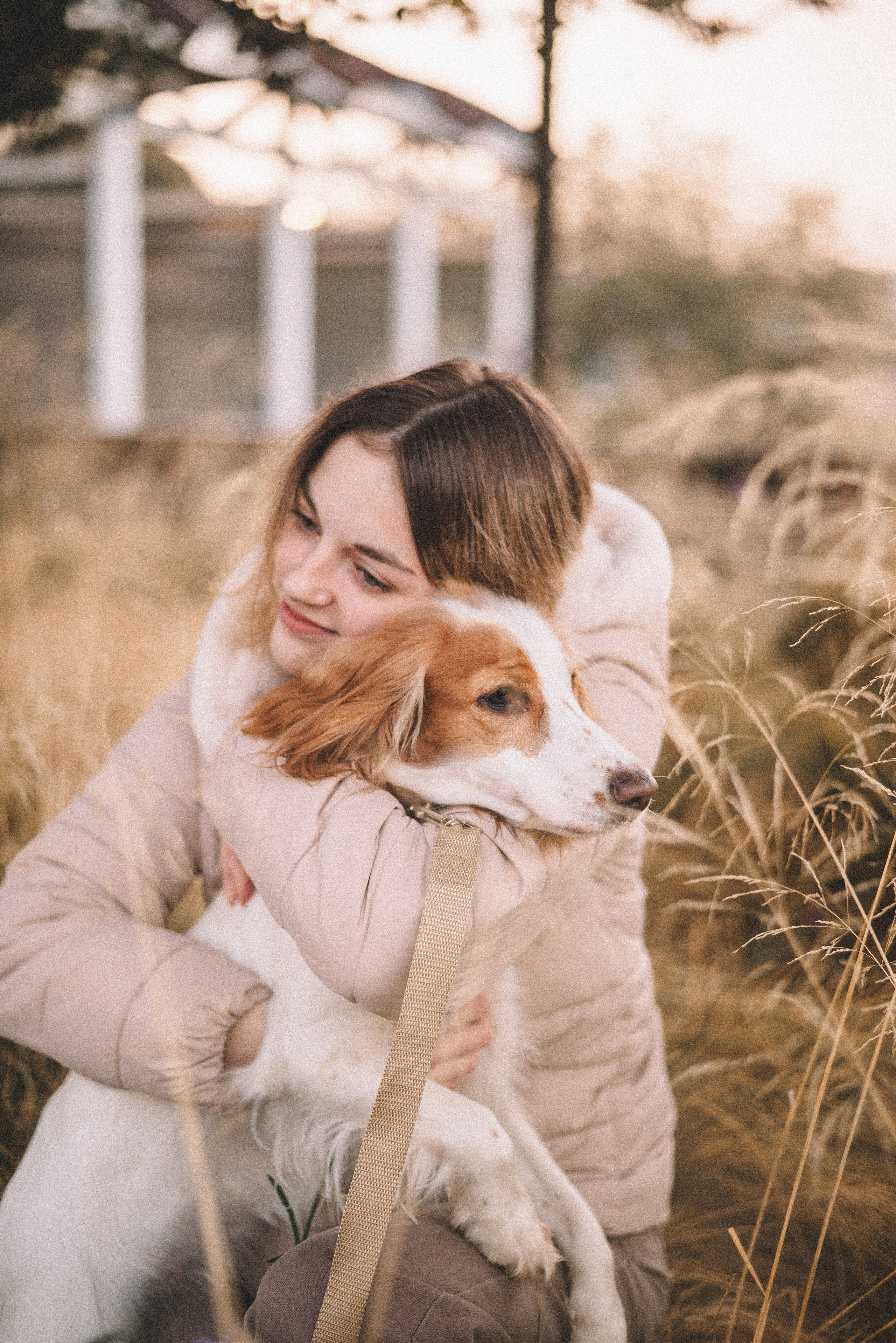 Маша и Вега. Фотограф-анималист Богданова Полина