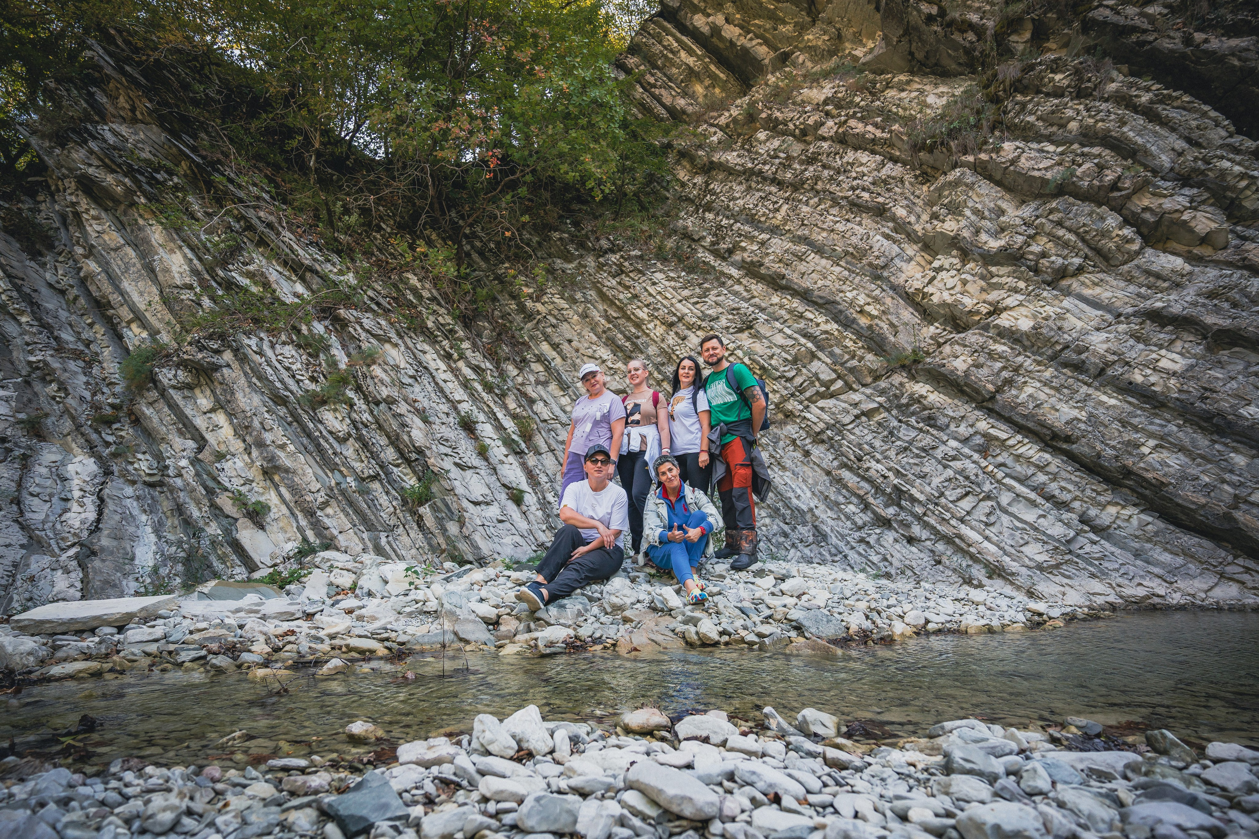 Поход на Полковничьи водопады АСК 26.09.23. Репортажный фотограф в Краснодаре Рындин Дмитрий