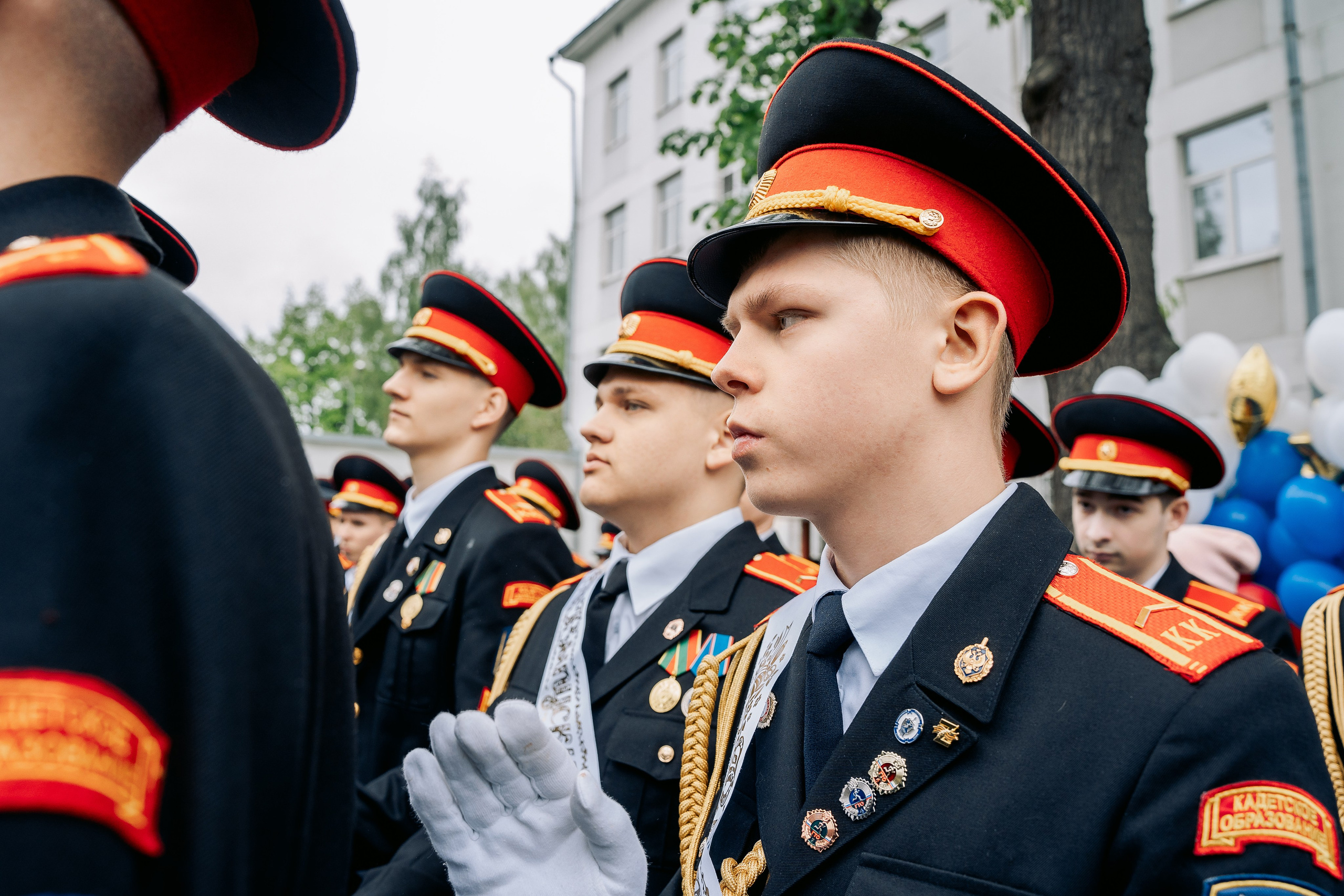 Кадеты Последний звонок. Фотограф Казакова Анастасия