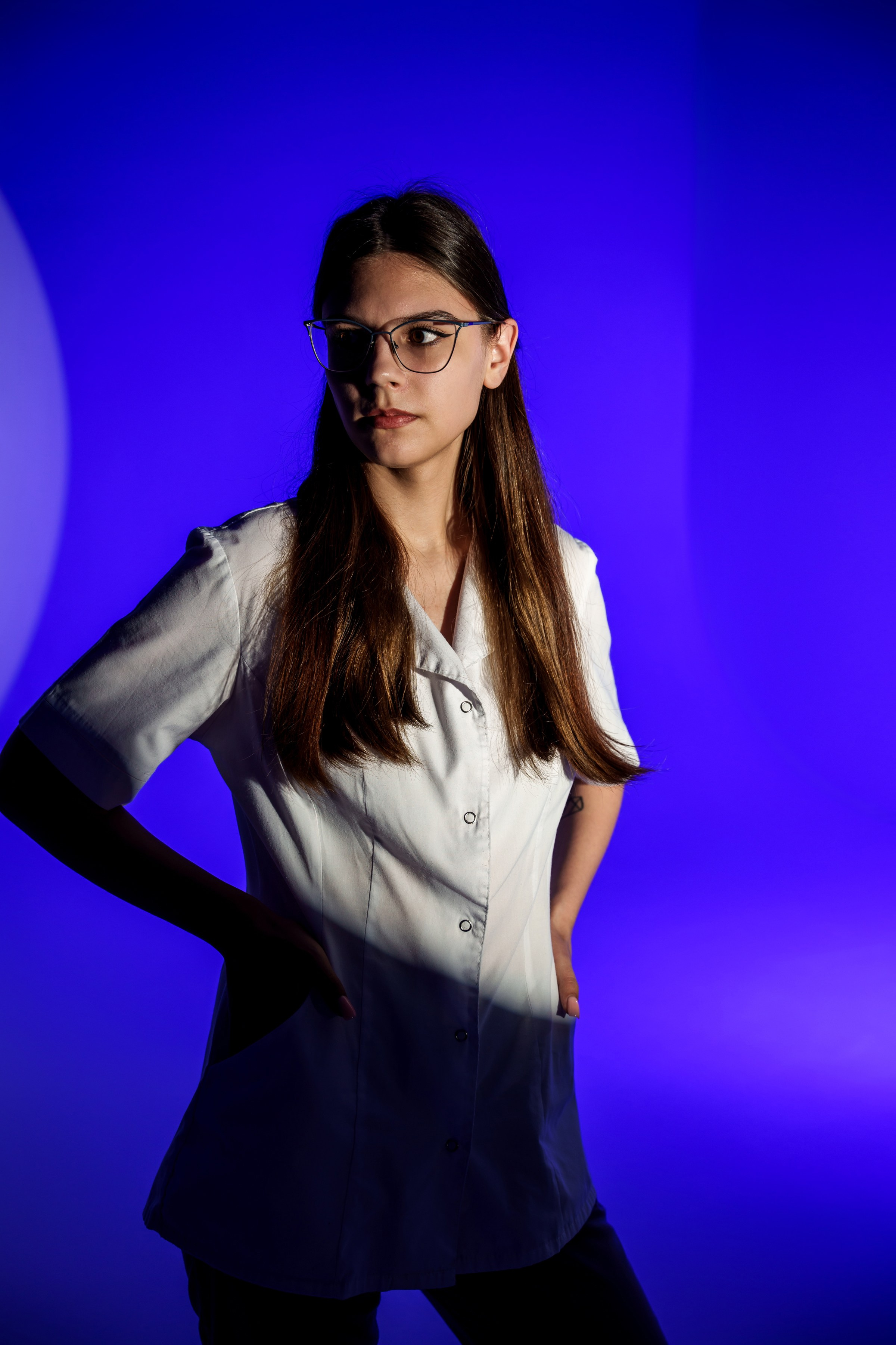 Выпускники мед колледжа — сьемка в студии. Ольга Плаксина фотограф в Саратове